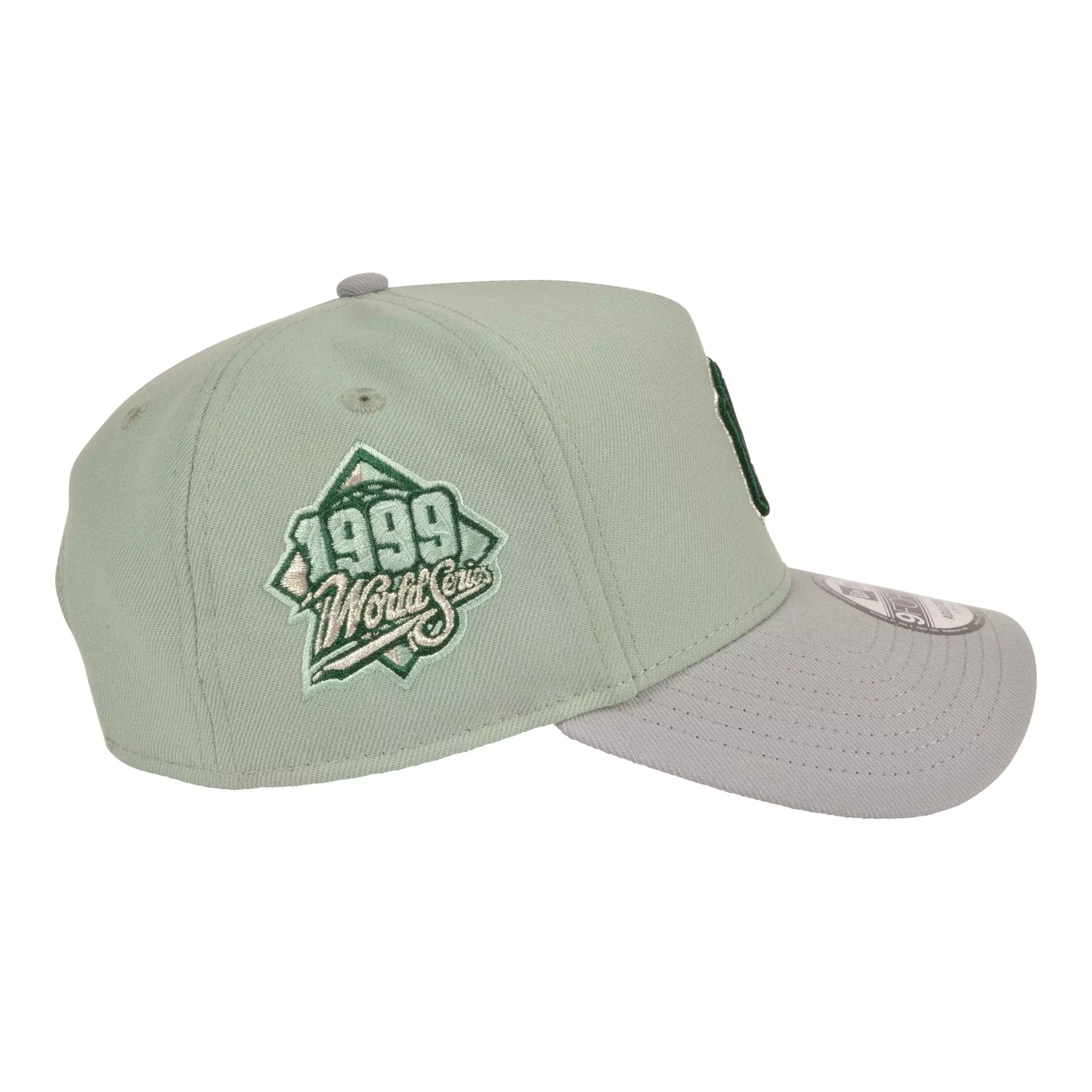 New Era New York Yankees 9FORTY Snapback Hat-Green/Grey - GREEN/GREY