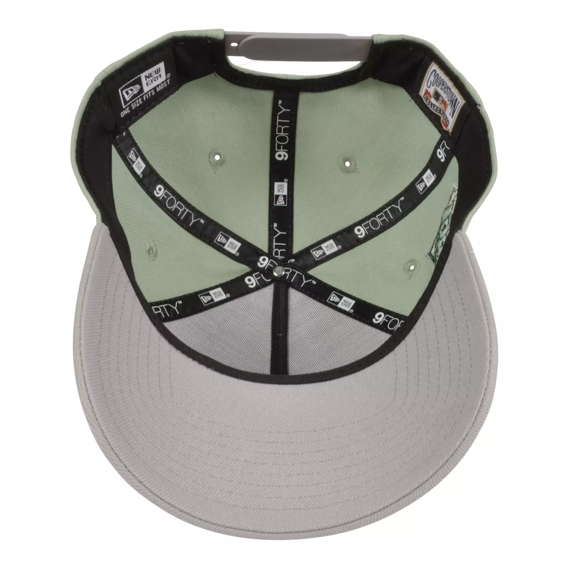 New Era New York Yankees 9FORTY Snapback Hat-Green/Grey - GREEN/GREY