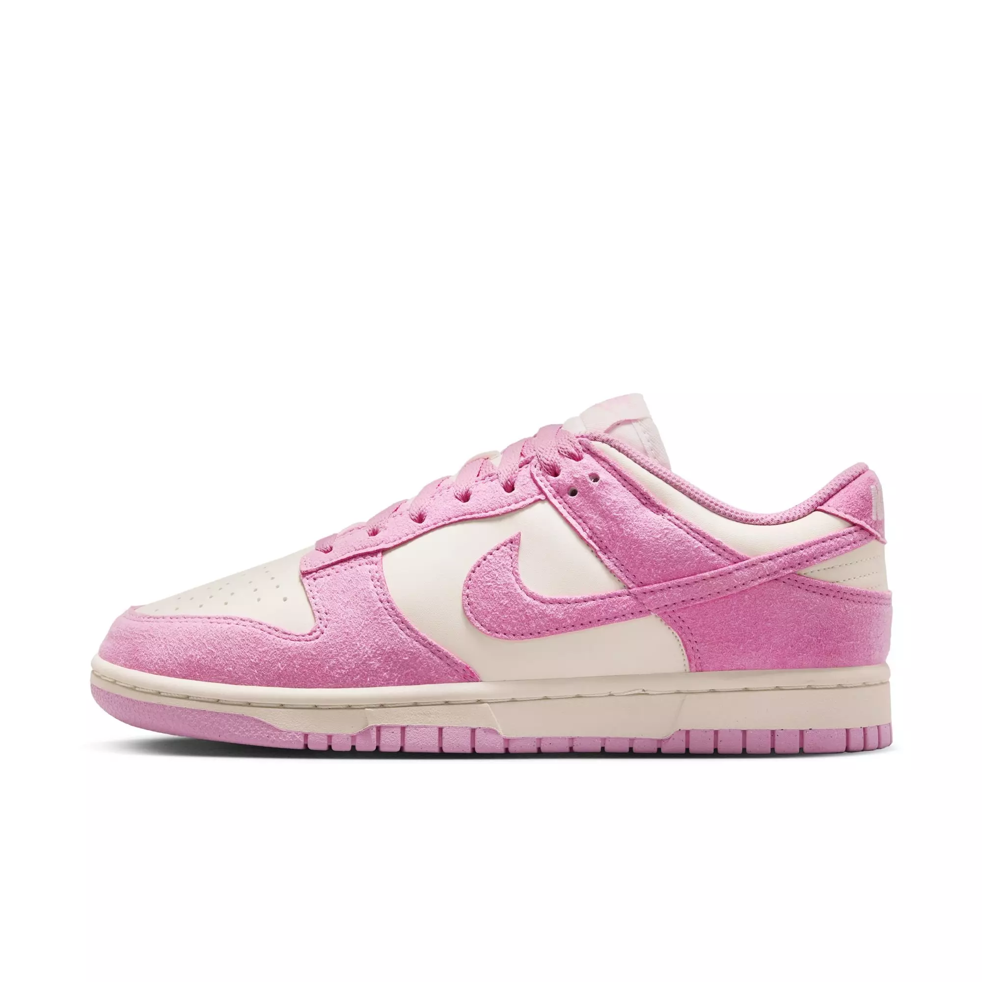 Nike Dunk Low "Sail/Pink Rise" Women's Shoe - WHITE/PINK