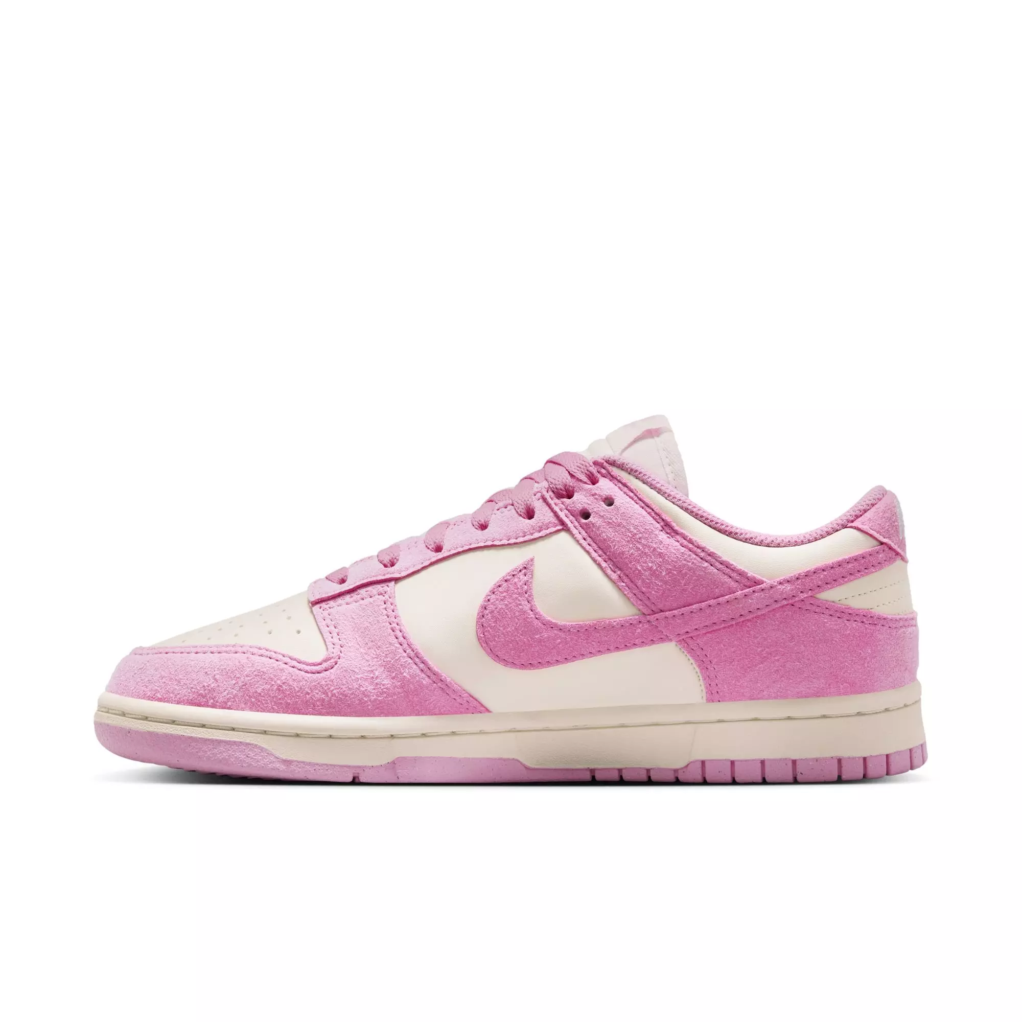 Nike Dunk Low "Sail/Pink Rise" Women's Shoe - WHITE/PINK
