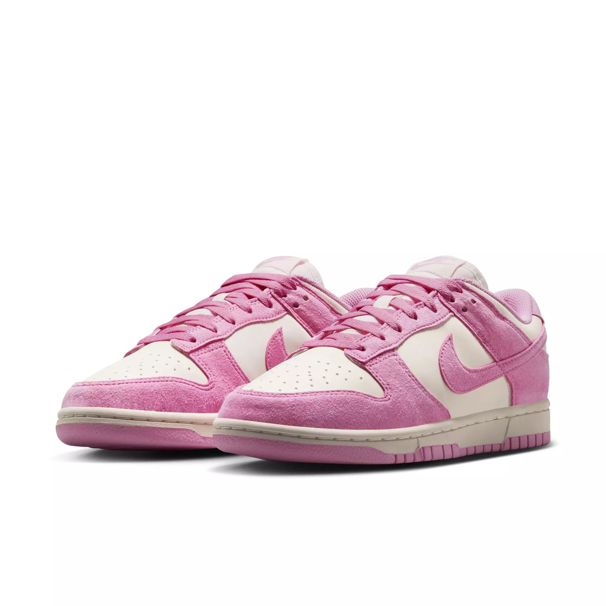 Nike Dunk Low "Sail/Pink Rise" Women's Shoe - WHITE/PINK
