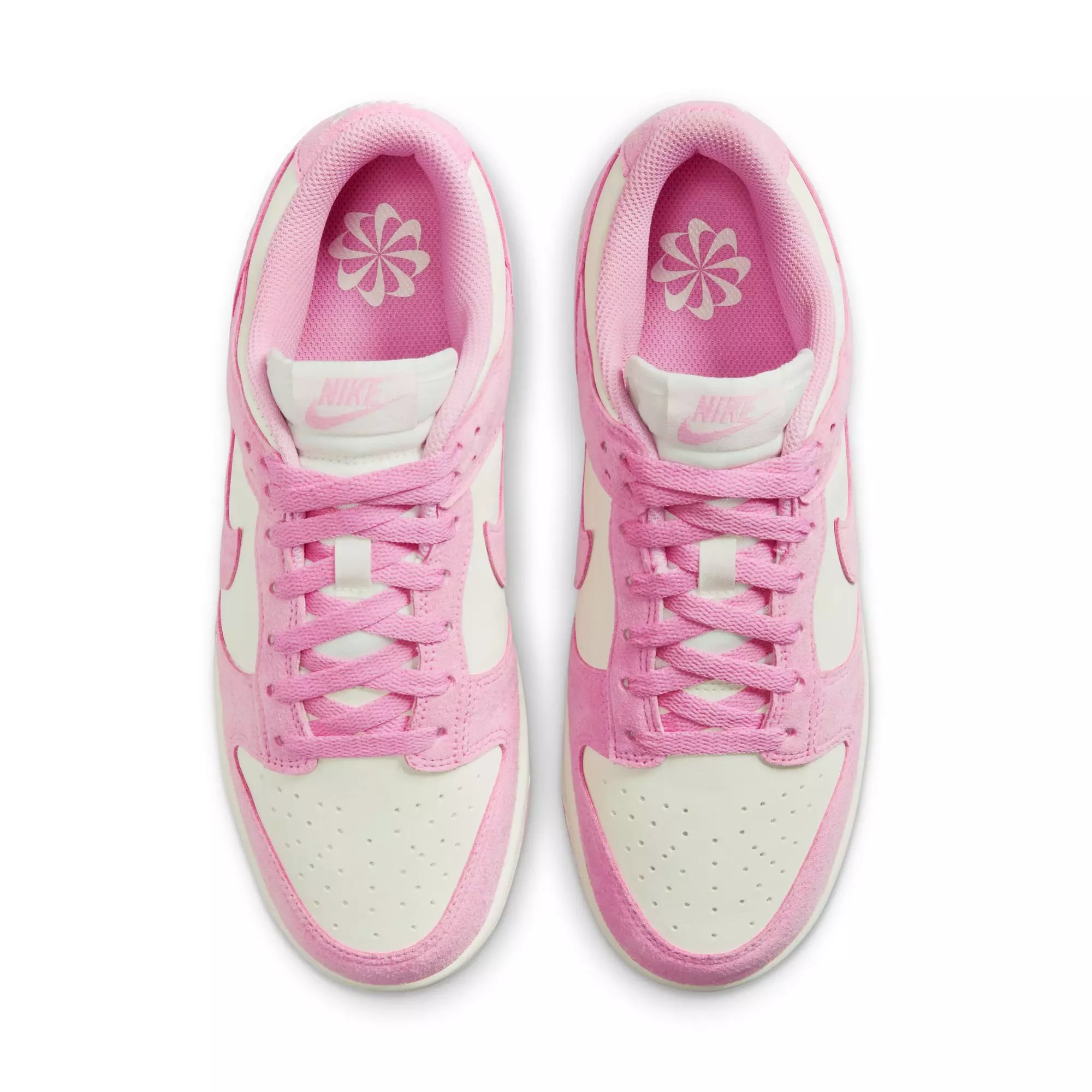Nike Dunk Low "Sail/Pink Rise" Women's Shoe - WHITE/PINK