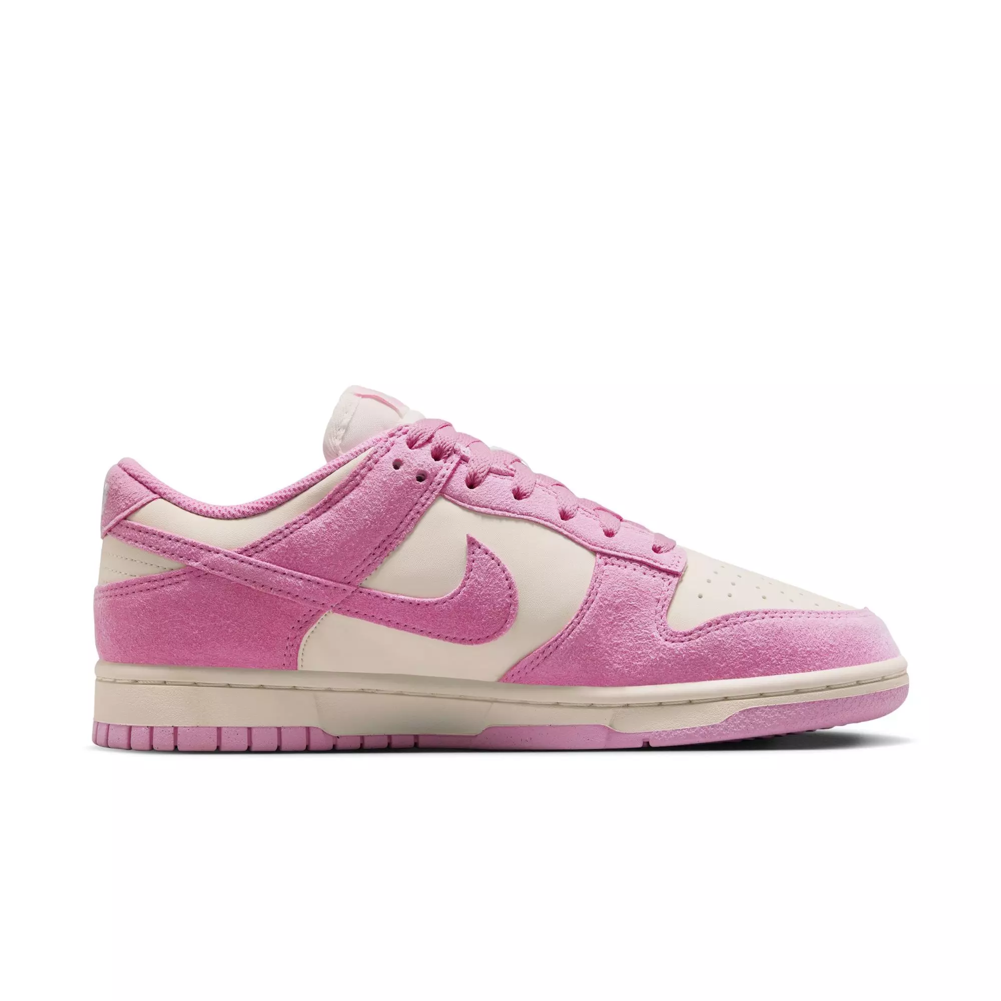 Nike Dunk Low "Sail/Pink Rise" Women's Shoe - WHITE/PINK