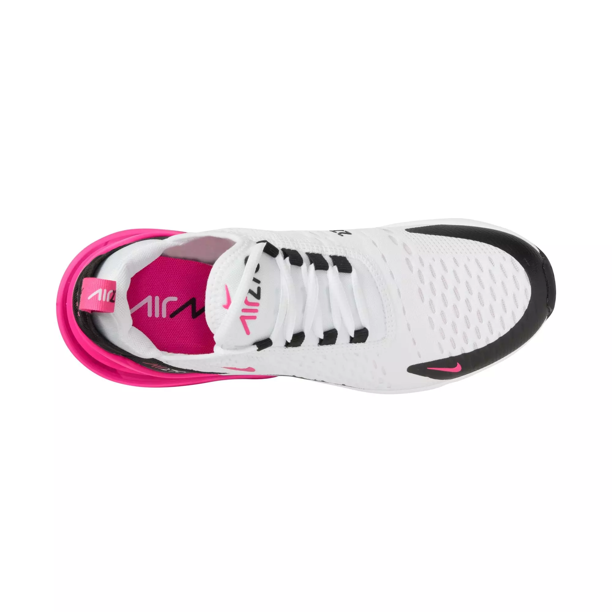 Nike Air Max 270 "White/Hyper Pink/Black" Women's Shoe - WHITE/PINK