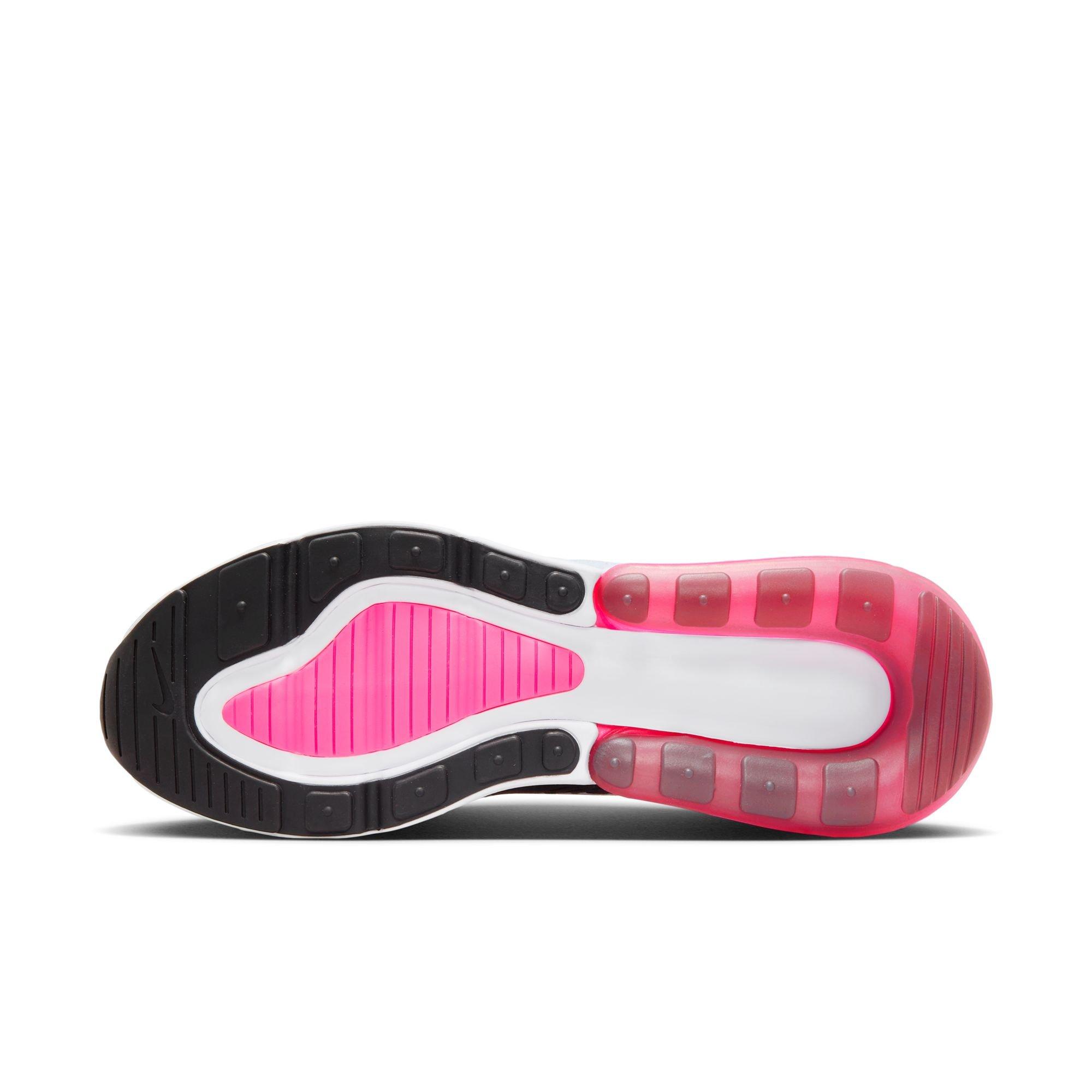 Nike Air Max 270 "White/Hyper Pink/Black" Women's Shoe - WHITE/PINK Thumbnail View 9