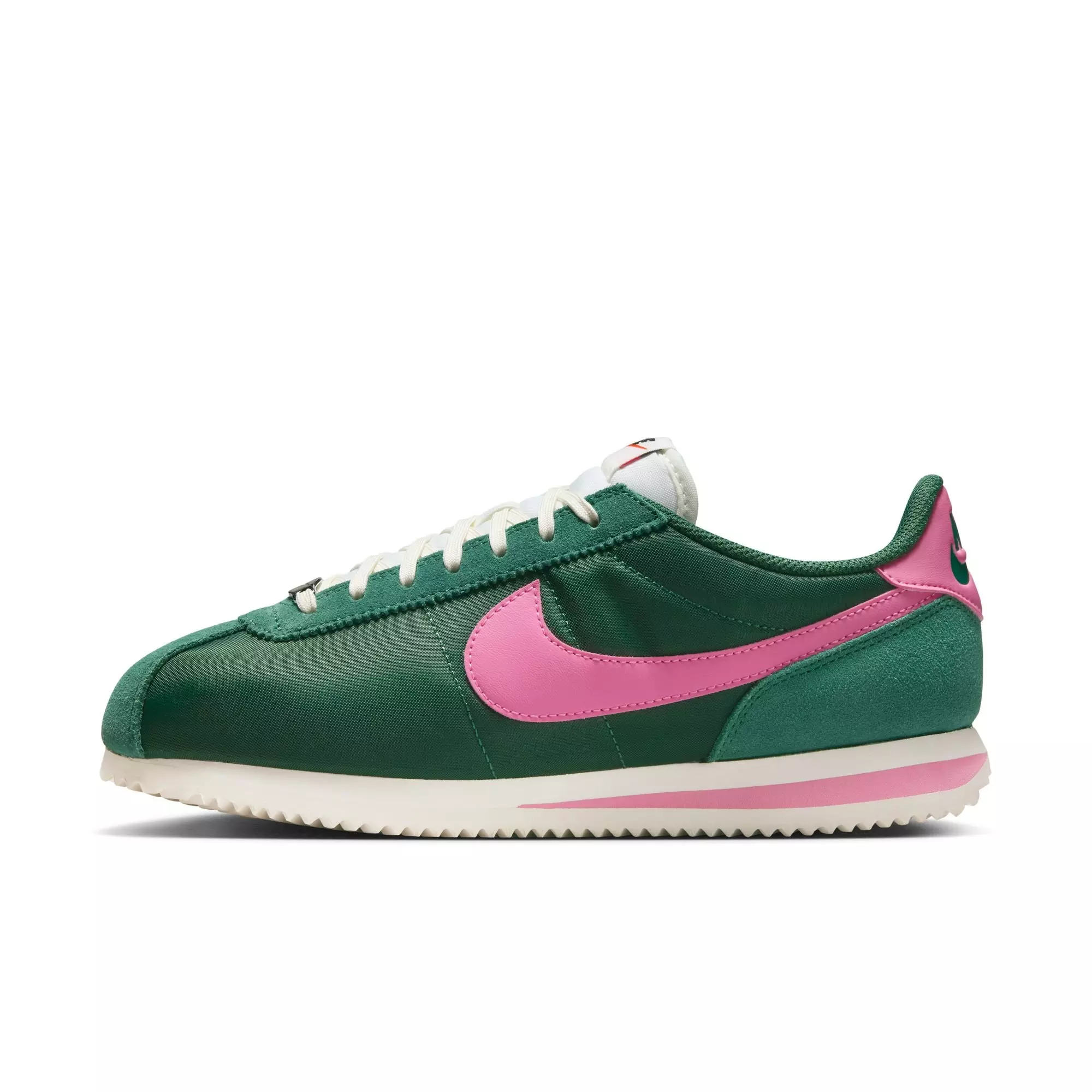 Nike Cortez "Fir/Pinksicle/Sail" Women's Shoe - GREEN/PINK