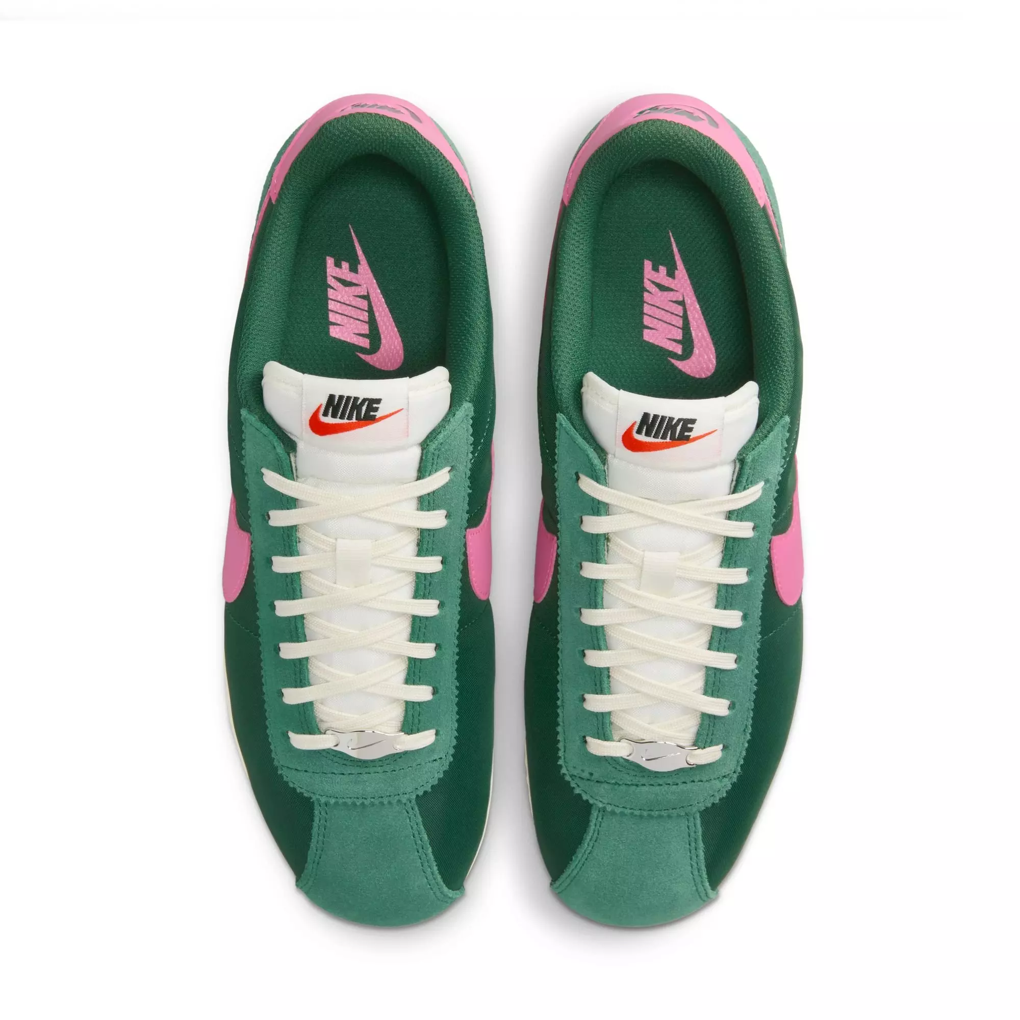 Nike Cortez "Fir/Pinksicle/Sail" Women's Shoe - GREEN/PINK