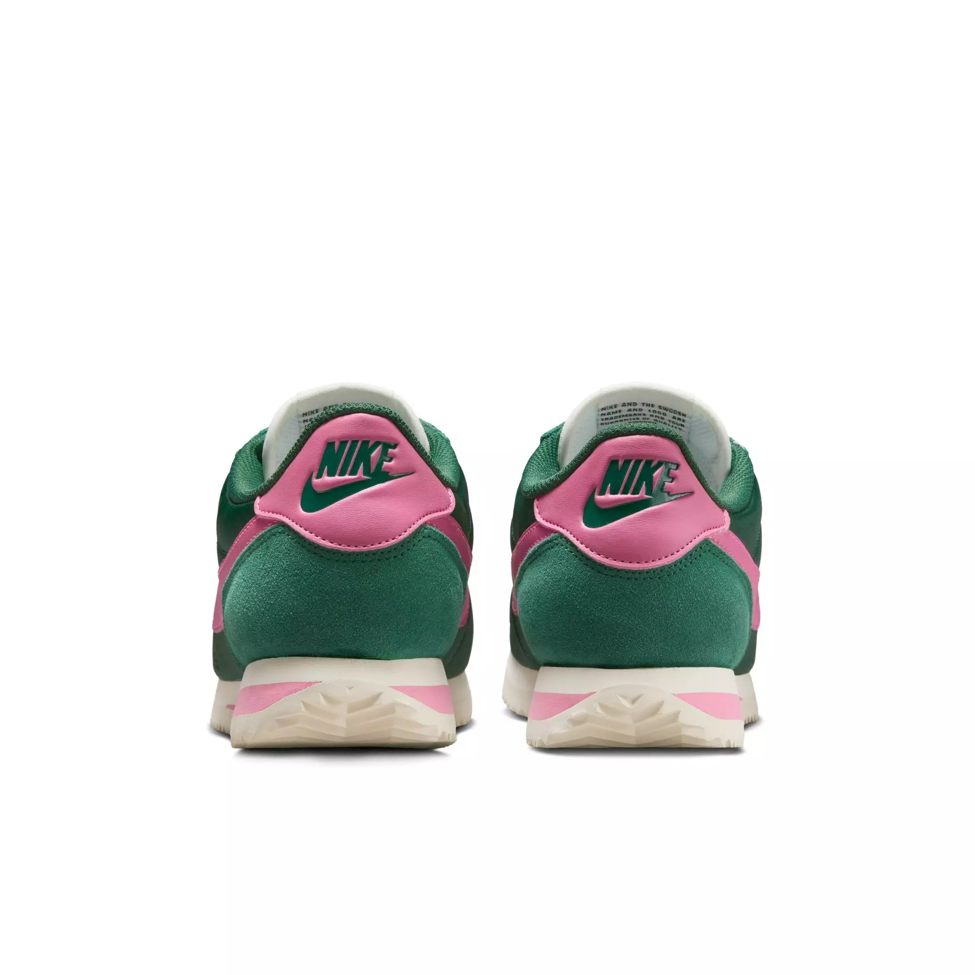 Nike Cortez "Fir/Pinksicle/Sail" Women's Shoe - GREEN/PINK