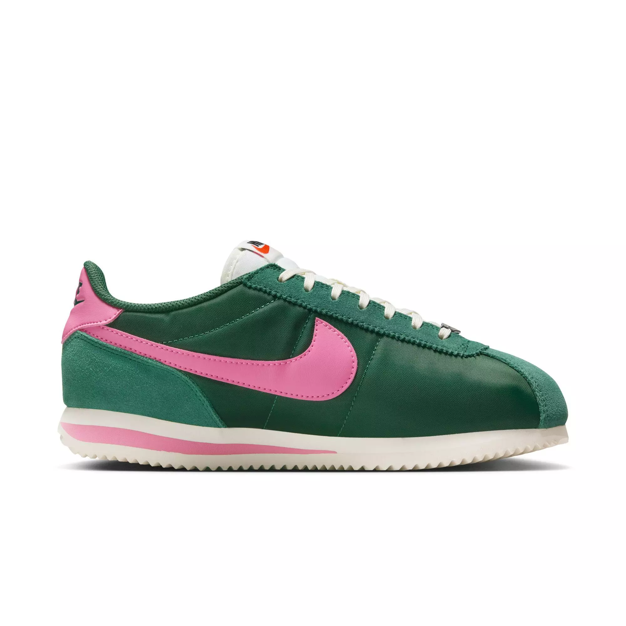 Nike Cortez "Fir/Pinksicle/Sail" Women's Shoe - GREEN/PINK