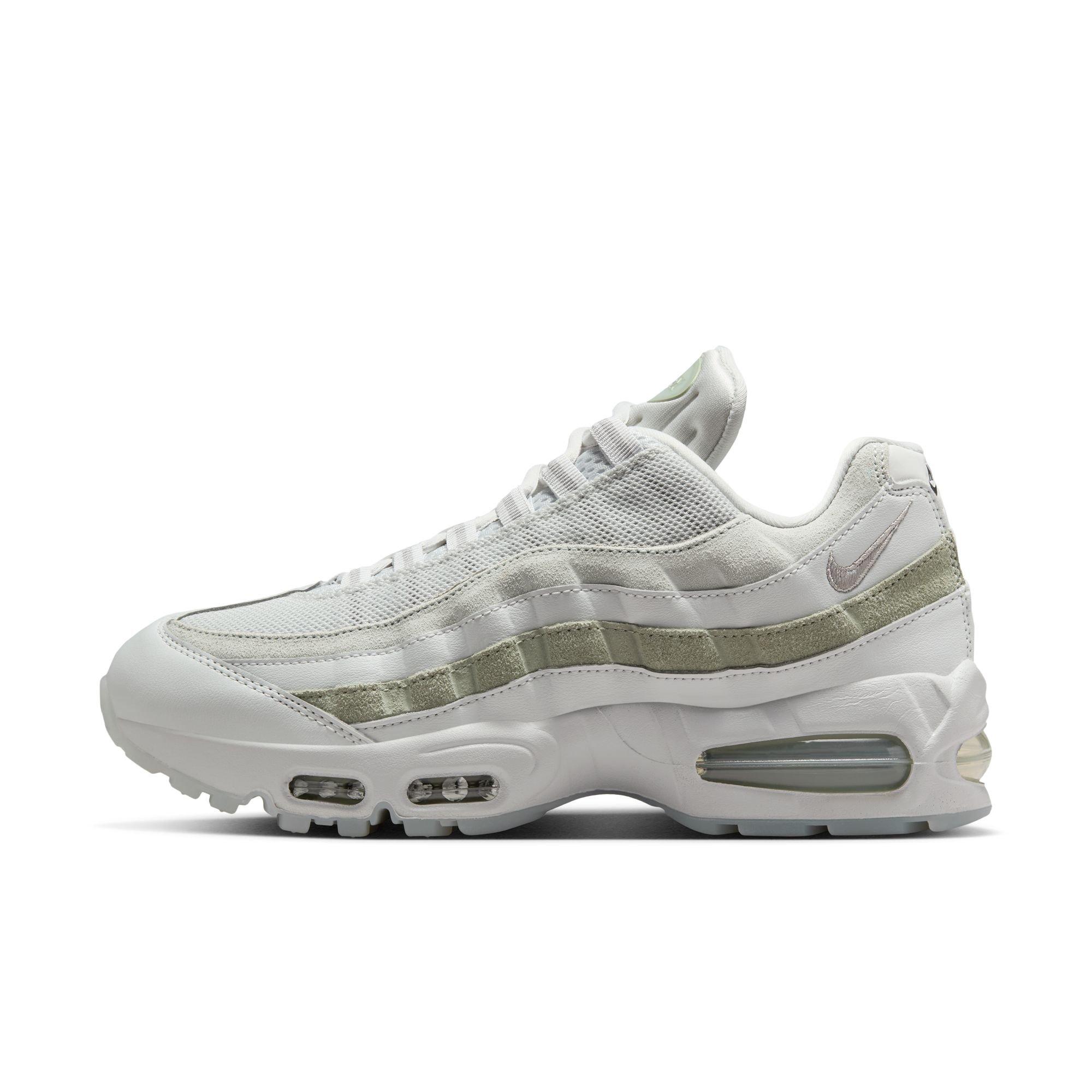 Nike Air Max 95 "Photon Dust/Jade Horizon/Light Silver" Women's Shoe - GREY/GREEN Thumbnail View 3