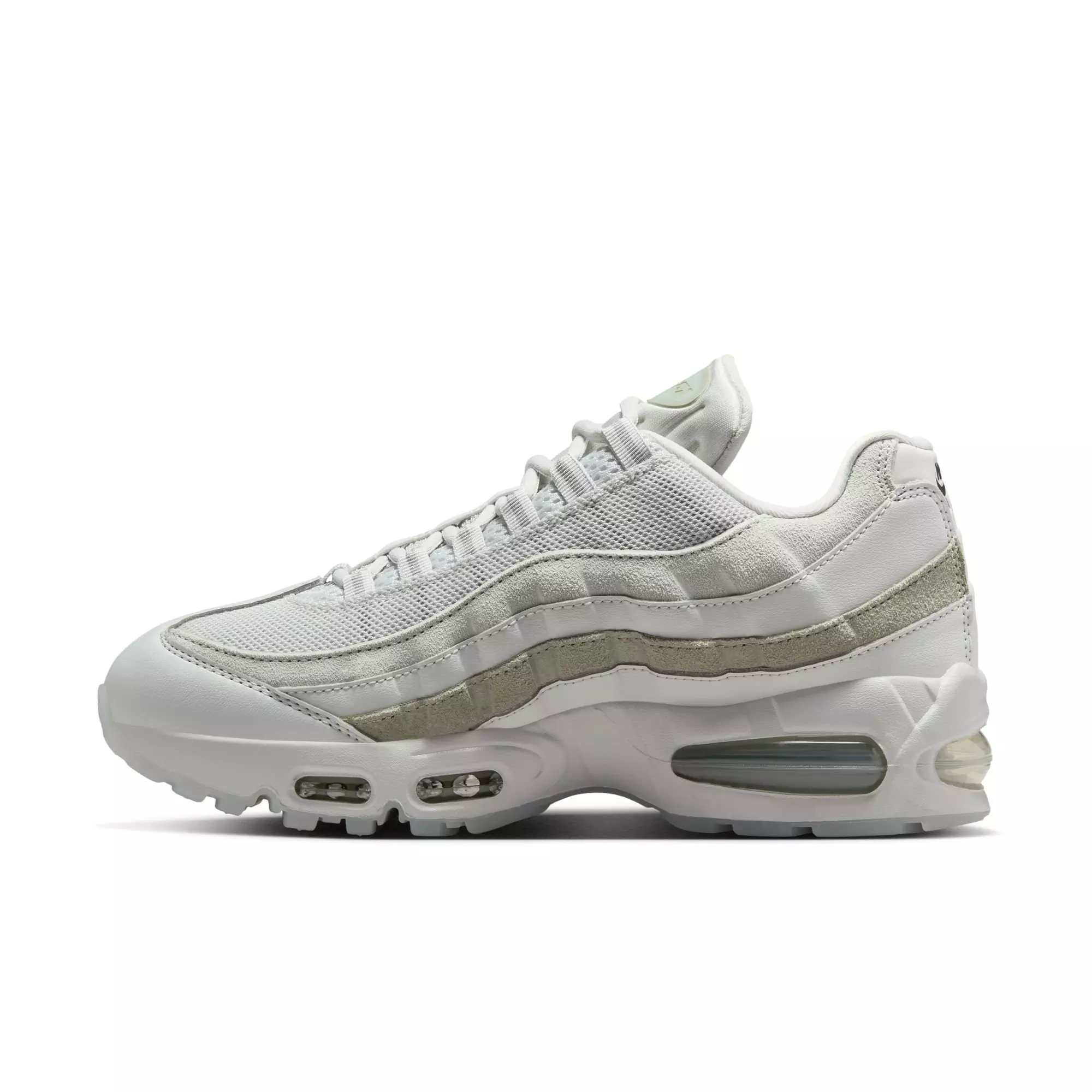 Nike Air Max 95 "Photon Dust/Jade Horizon/Light Silver" Women's Shoe - GREY/GREEN
