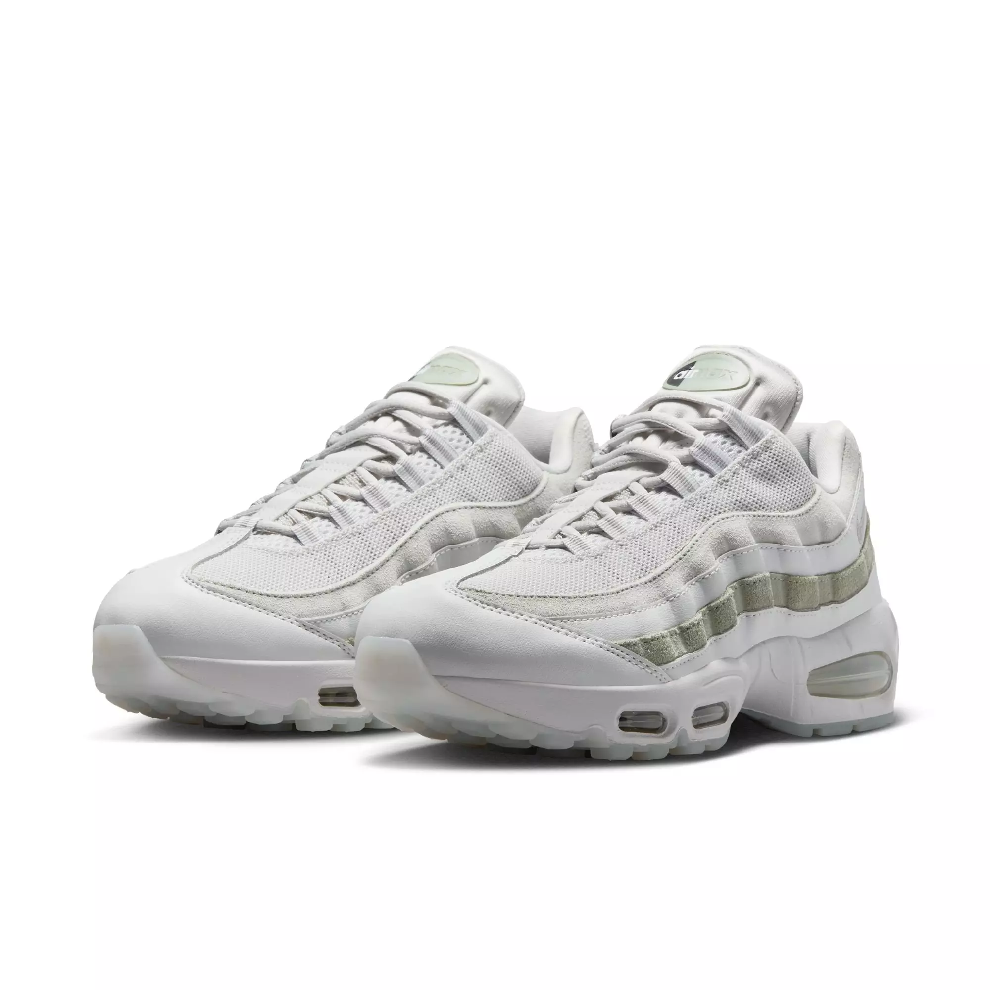 Nike Air Max 95 "Photon Dust/Jade Horizon/Light Silver" Women's Shoe - GREY/GREEN