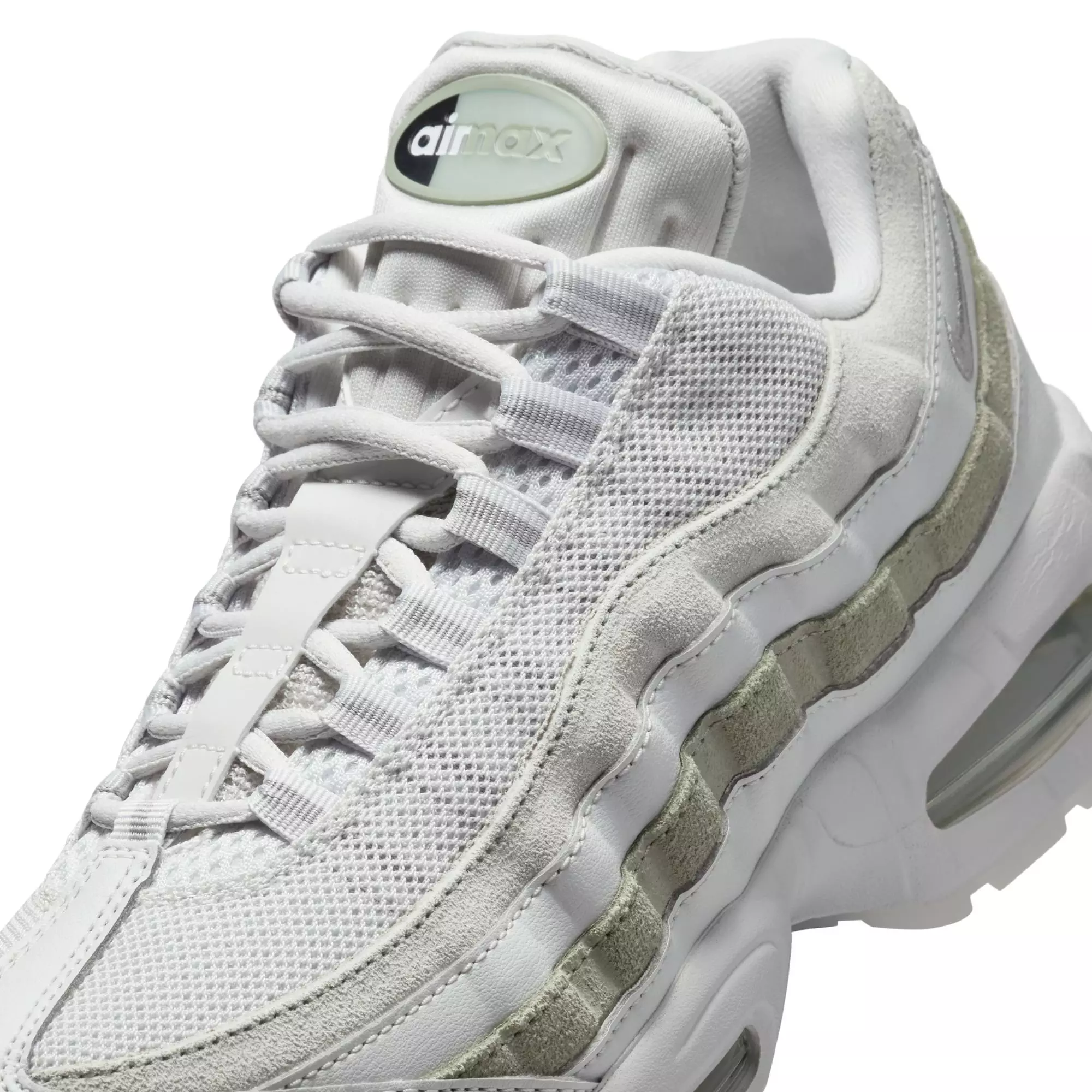 Nike Air Max 95 "Photon Dust/Jade Horizon/Light Silver" Women's Shoe - GREY/GREEN
