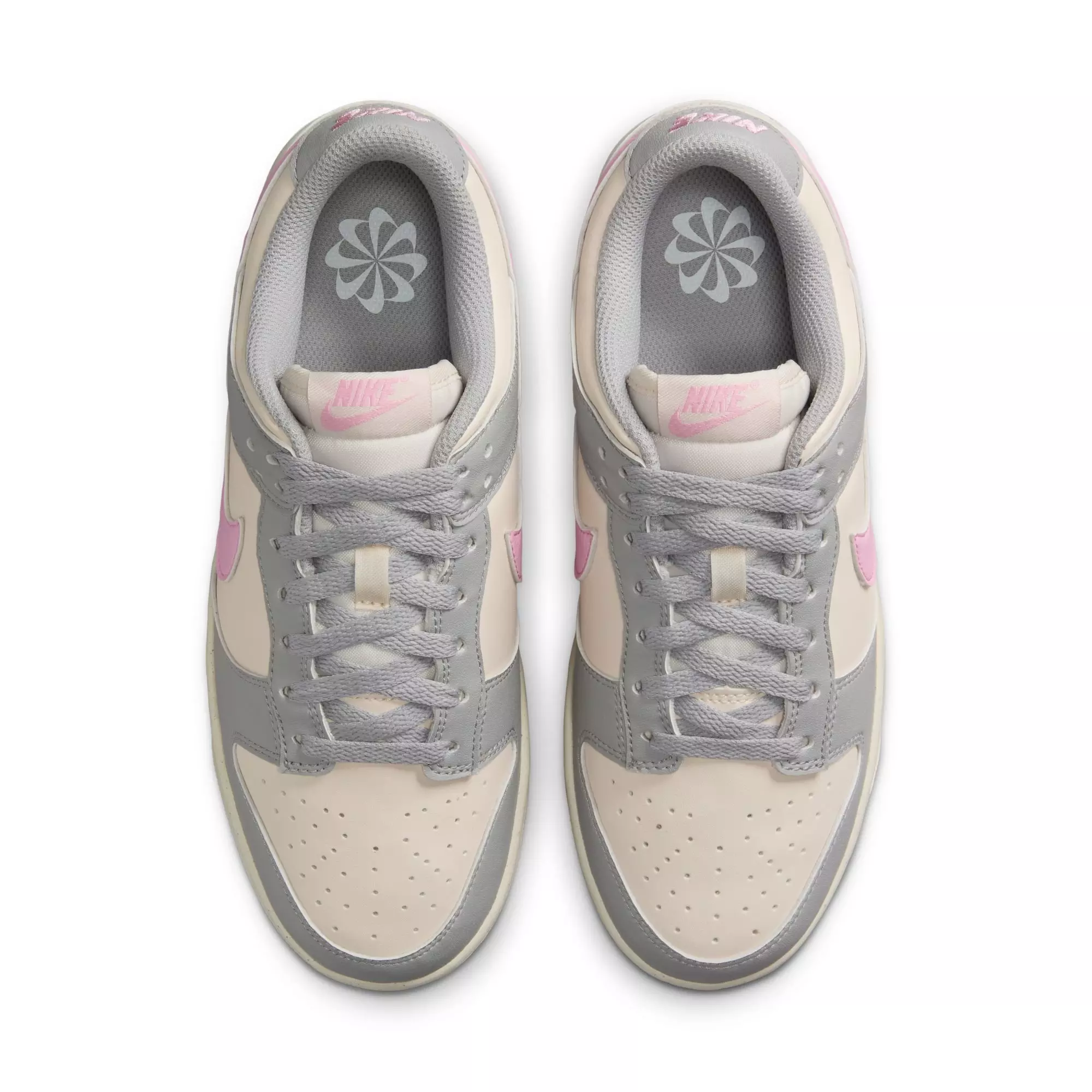 Nike Dunk Low Next Nature "Light Grey/Pink Rise/Pale Ivory" Women's Shoe - GREY/PINK