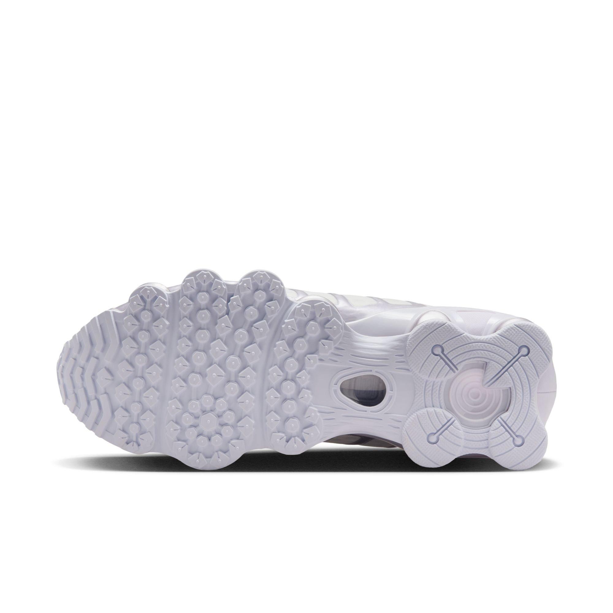 Nike Shox TL "Summit White/Sail/Barely Grape" Women's Shoe - WHITE/PURPLE Thumbnail View 9