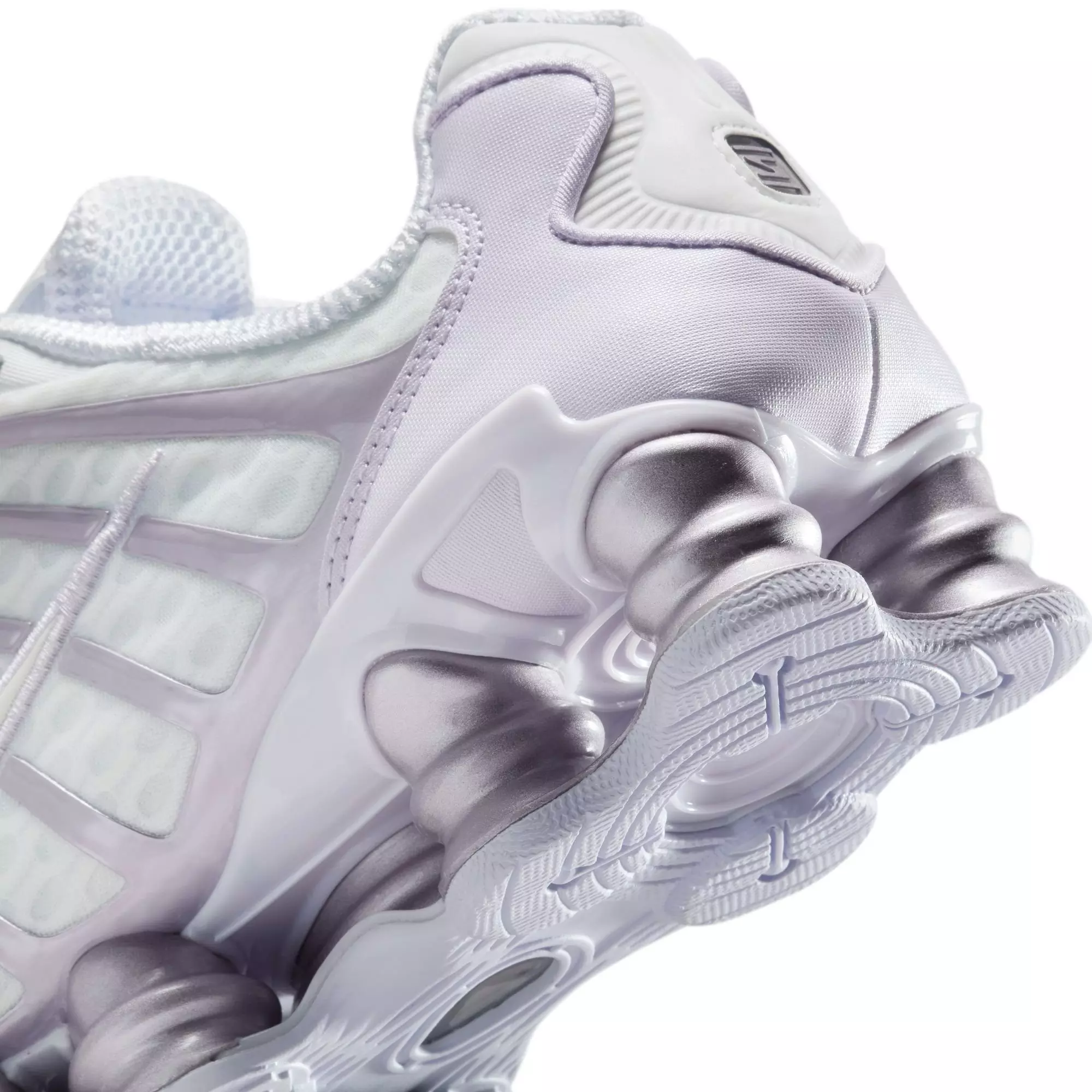 Nike Shox TL "Summit White/Sail/Barely Grape" Women's Shoe - WHITE/PURPLE