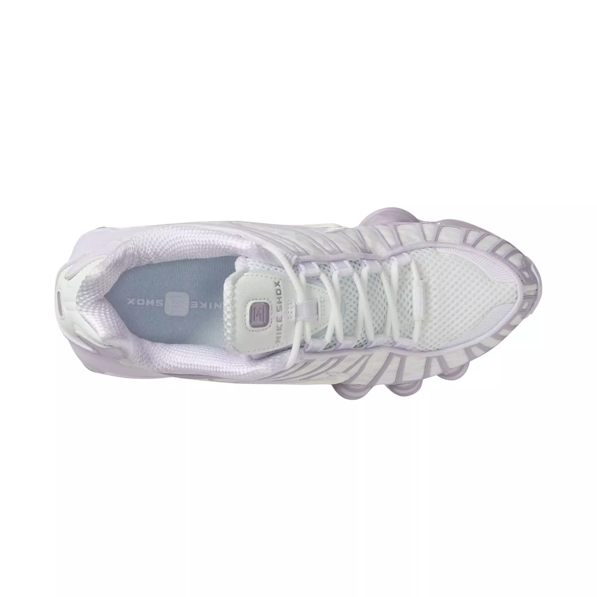 Nike Shox TL "Summit White/Sail/Barely Grape" Women's Shoe - WHITE/PURPLE