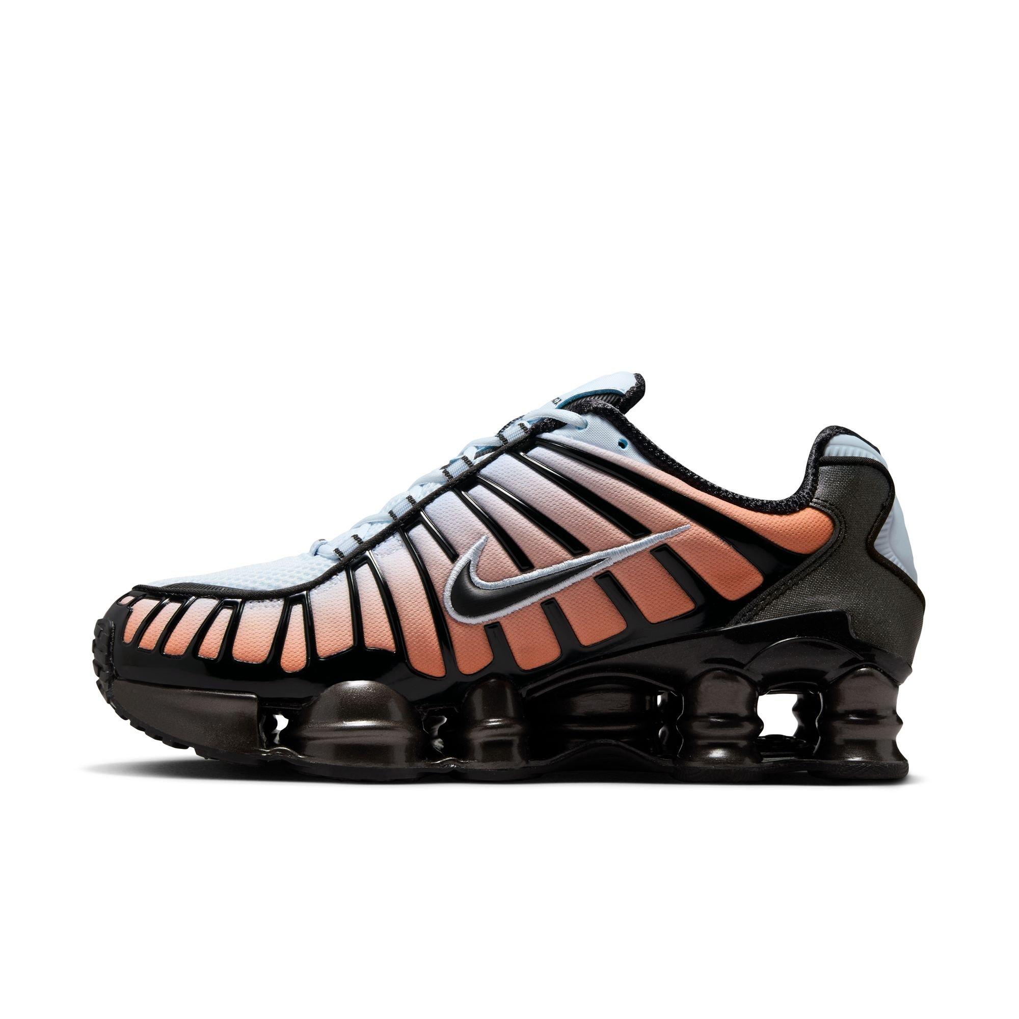 Nike Shox TL "Blue Tint/Black/Total Orange" Women's Shoe - BLUE/ORANGE Thumbnail View 4