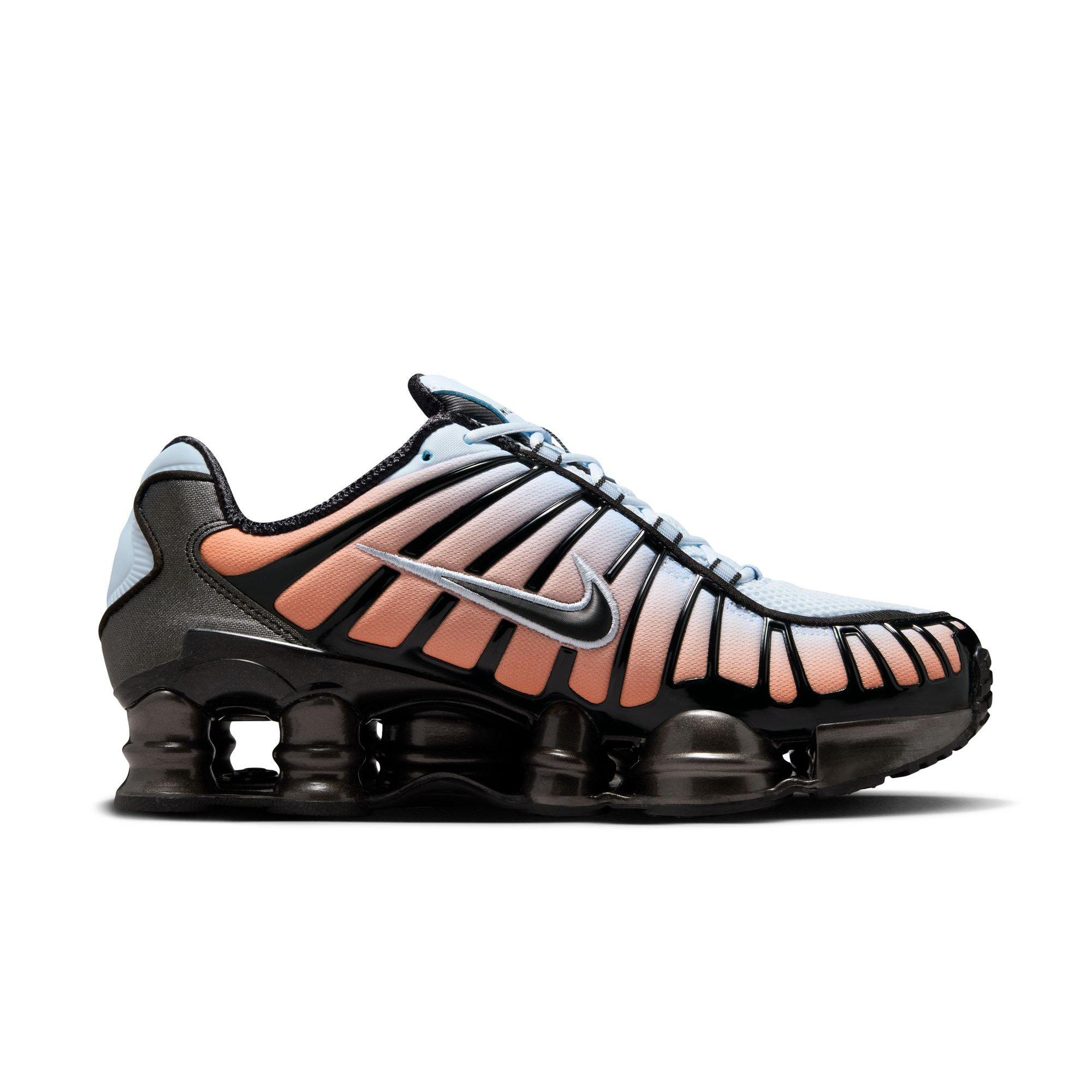 Nike Shox TL "Blue Tint/Black/Total Orange" Women's Shoe - BLUE/ORANGE Thumbnail View 2
