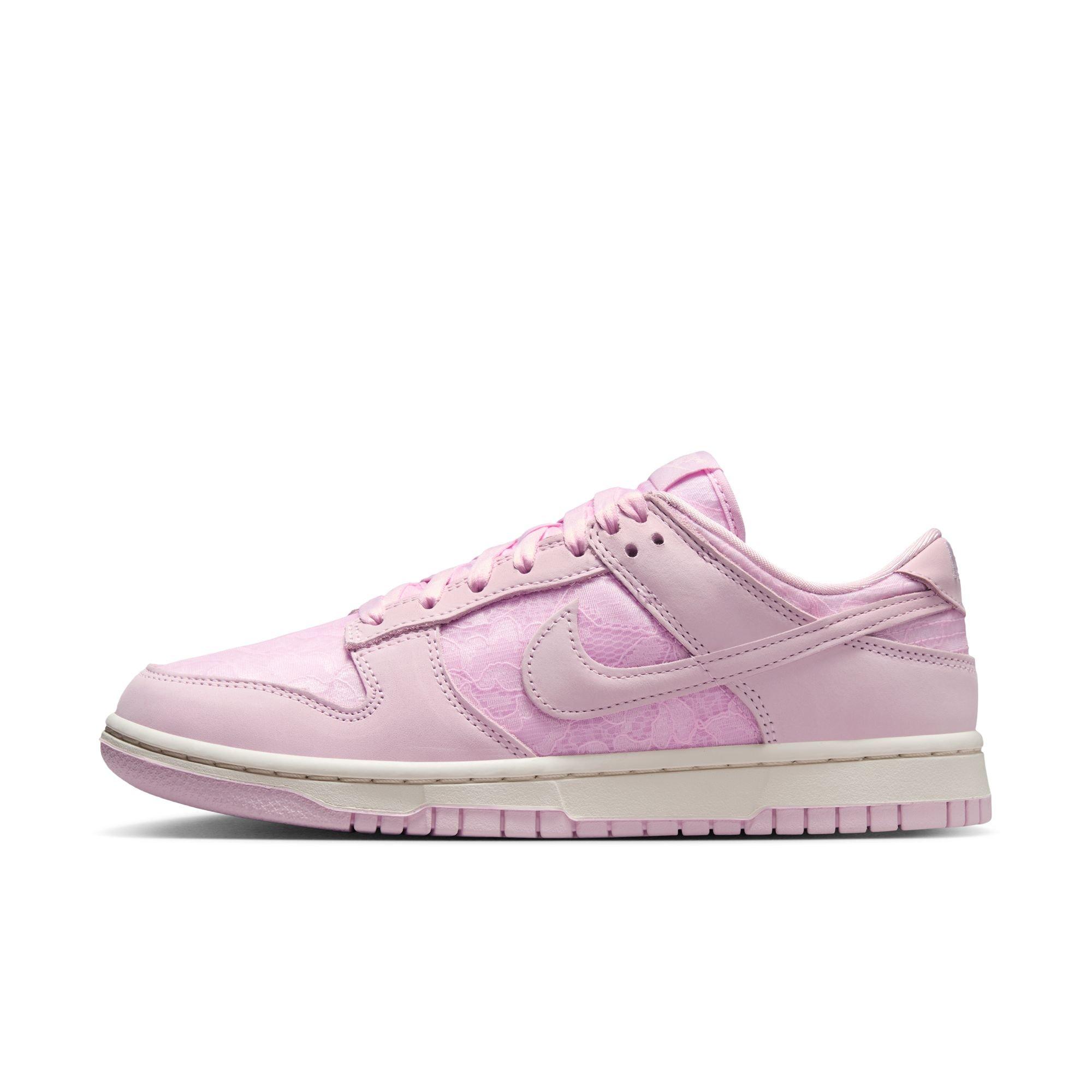 Nike Dunk Low "Regal Pink/Pink Foam/Soft Pearl" Women's Shoe - PINK Thumbnail View 3