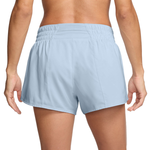 Nike Women's One Dri-FIT Mid-Rise 3" Brief-Lined Shorts