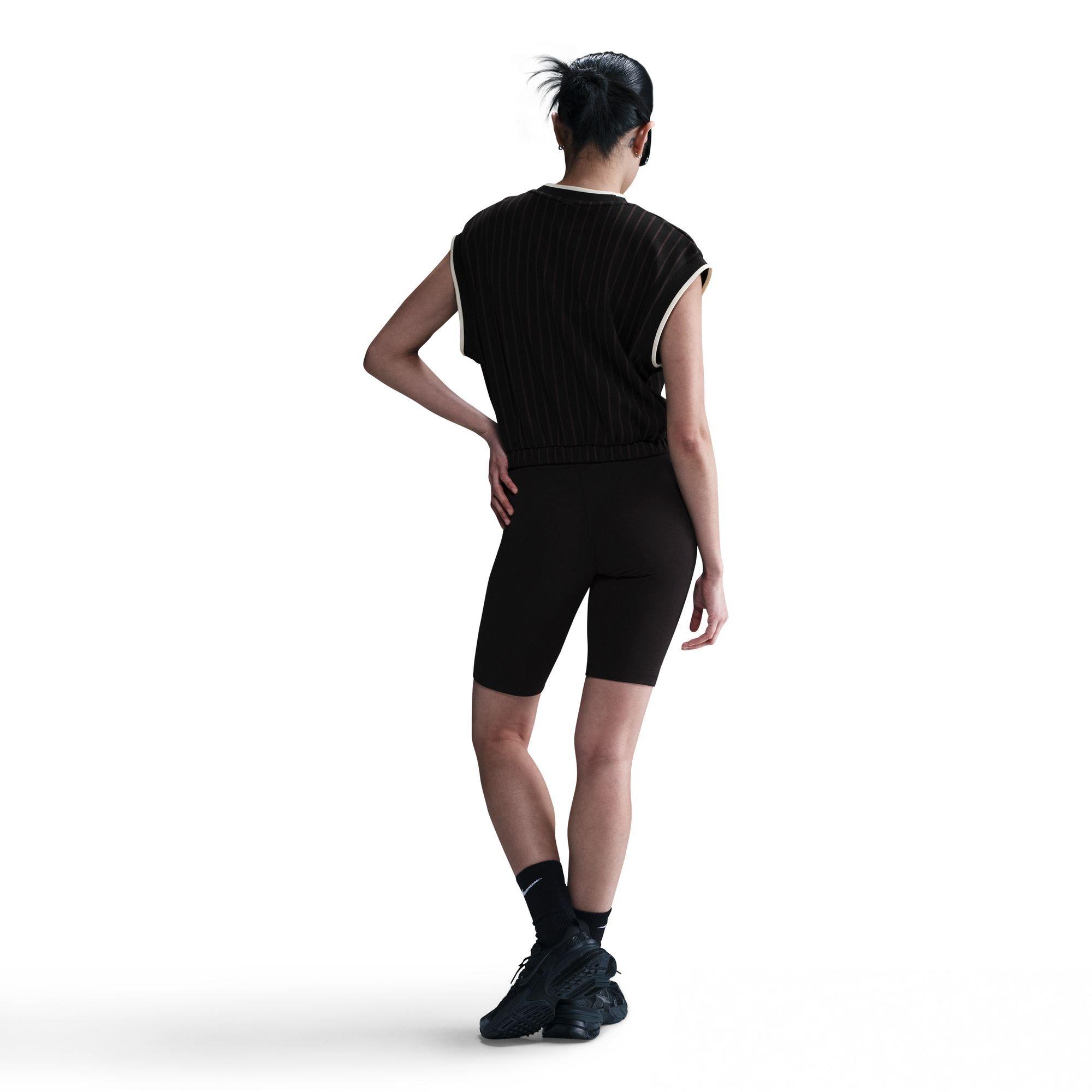 Nike Women's Sportswear Collection Knit Tank Top - BLACK Thumbnail View 2