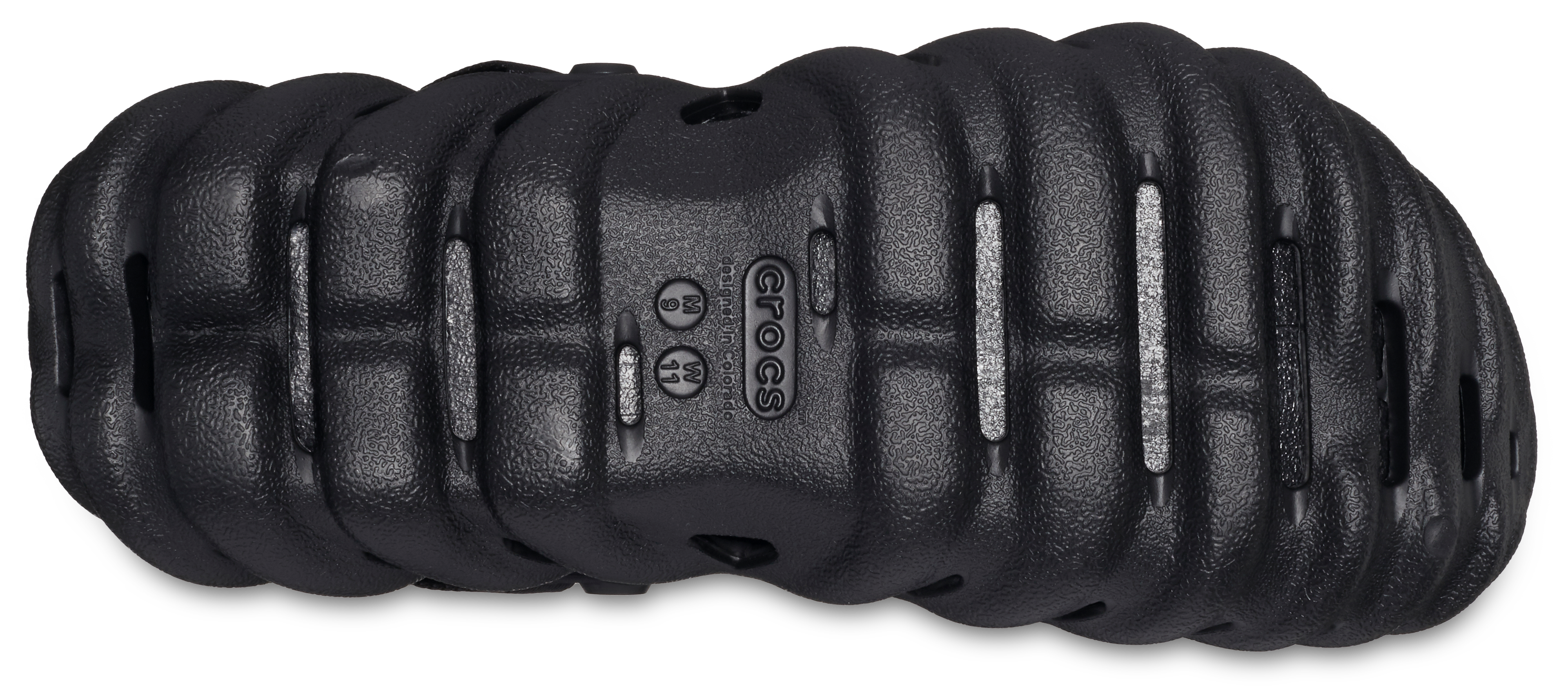 Crocs Echo Collection "Black" Unisex Clog - BLACK Thumbnail View 4