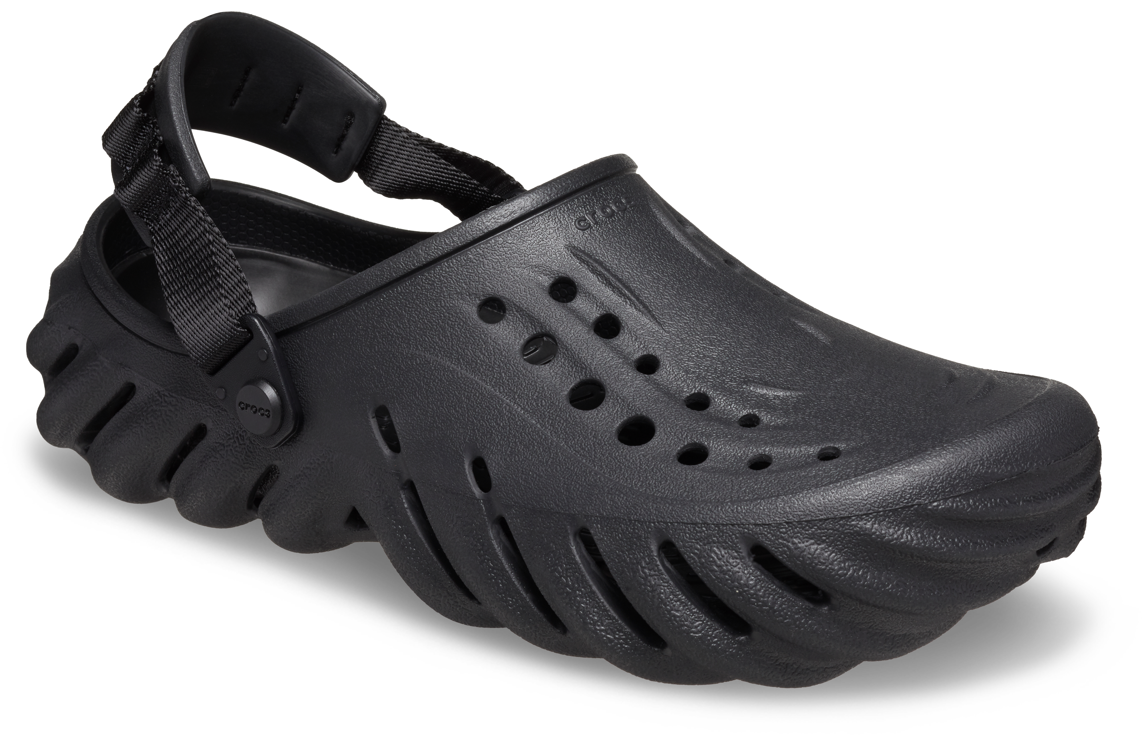 Crocs Echo Collection "Black" Unisex Clog - BLACK Thumbnail View 7