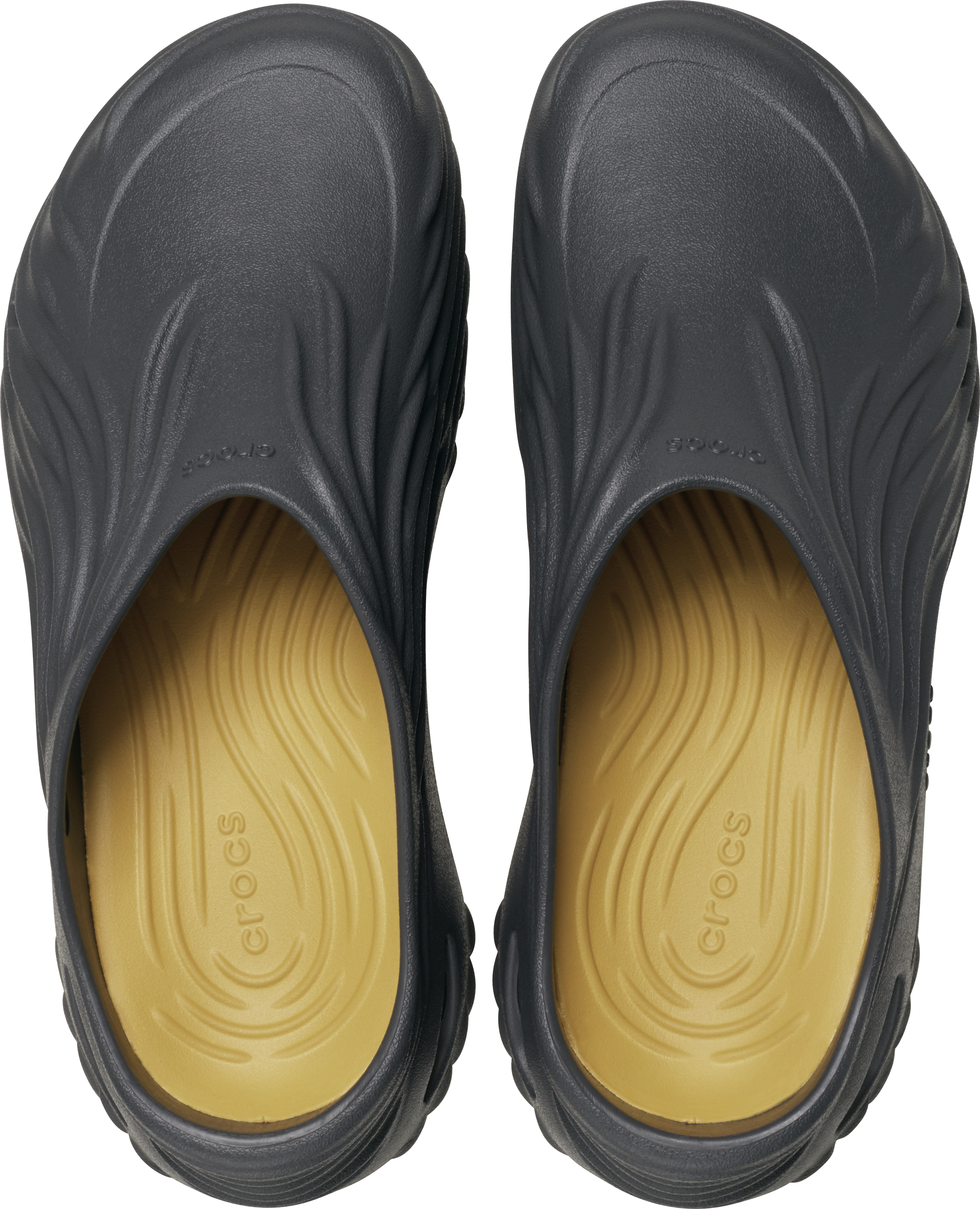 Crocs Echo Wave "Black/Sand" Unisex Sandal - BLACK Thumbnail View 4