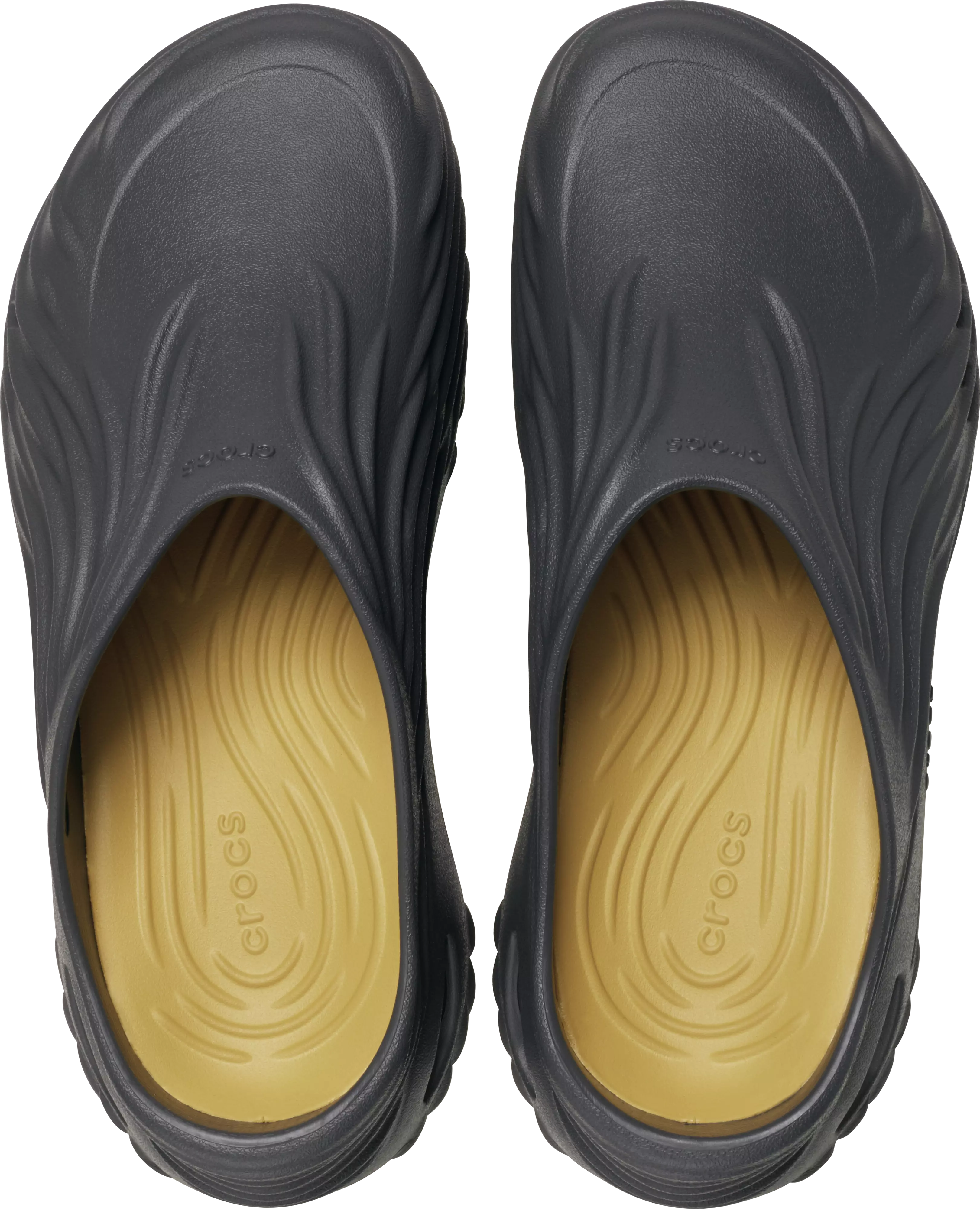 Crocs Echo Wave "Black/Sand" Unisex Sandal - BLACK