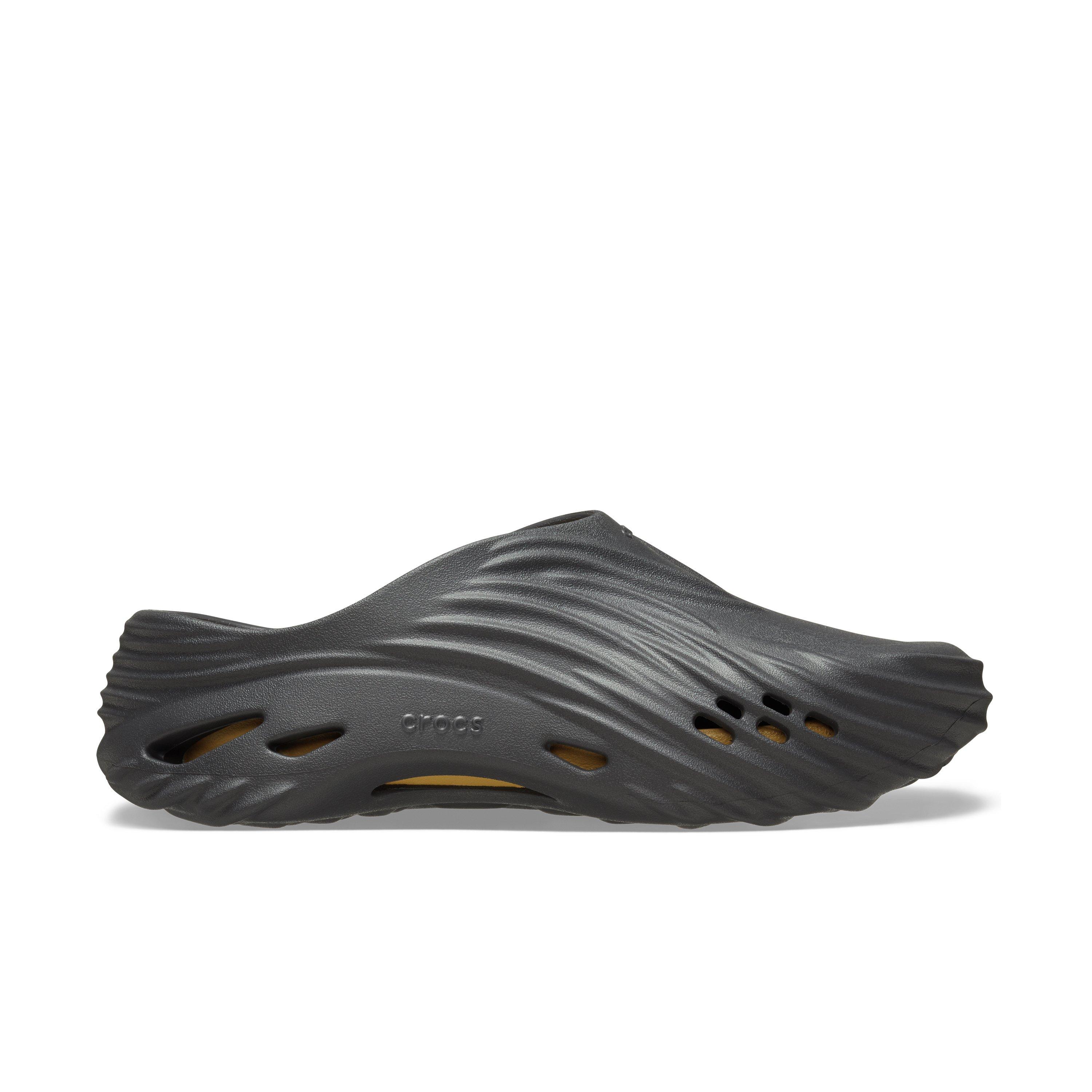 Crocs Echo Wave "Black" Unisex Sandal - BLACK Thumbnail View 1