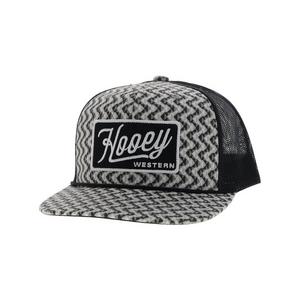 Hooey Lakota Snapback Hat-Black/Grey