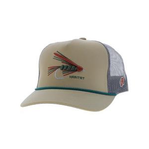Hooey Habitat Fish Snapback Hat-Tan