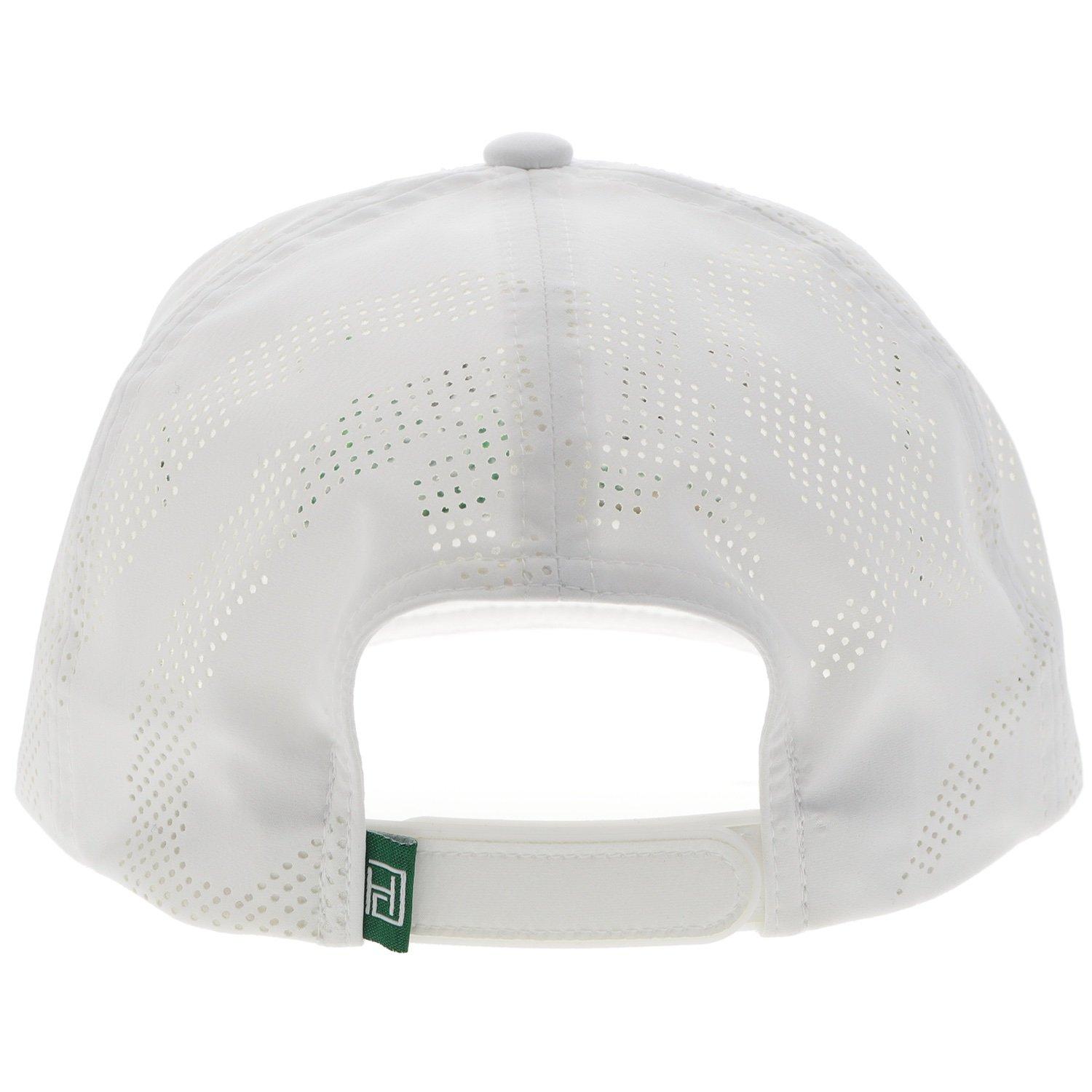 Hooey Cowboy Golf Snapback Hat-White - WHITE Thumbnail View 3