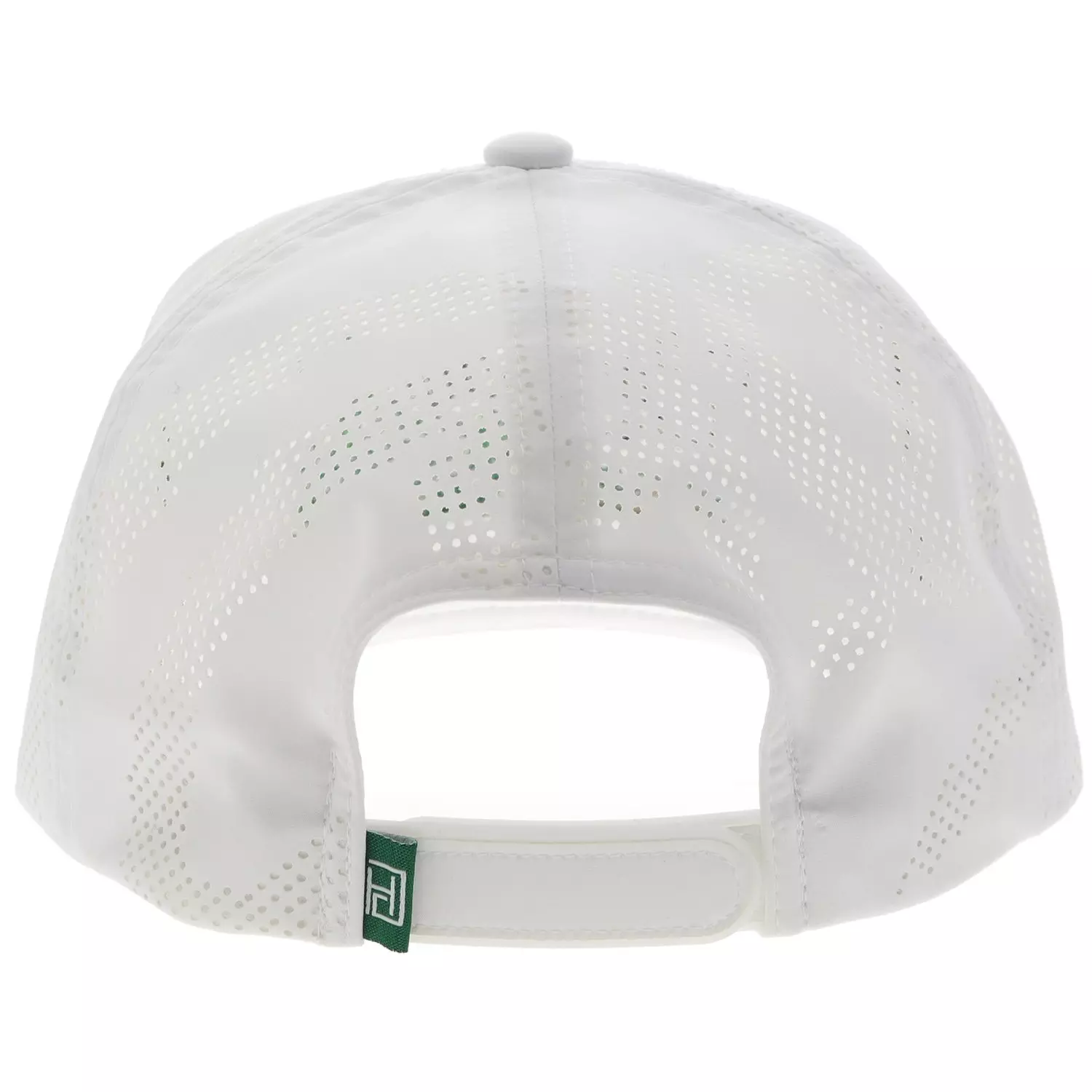 Hooey Cowboy Golf Snapback Hat-White - WHITE