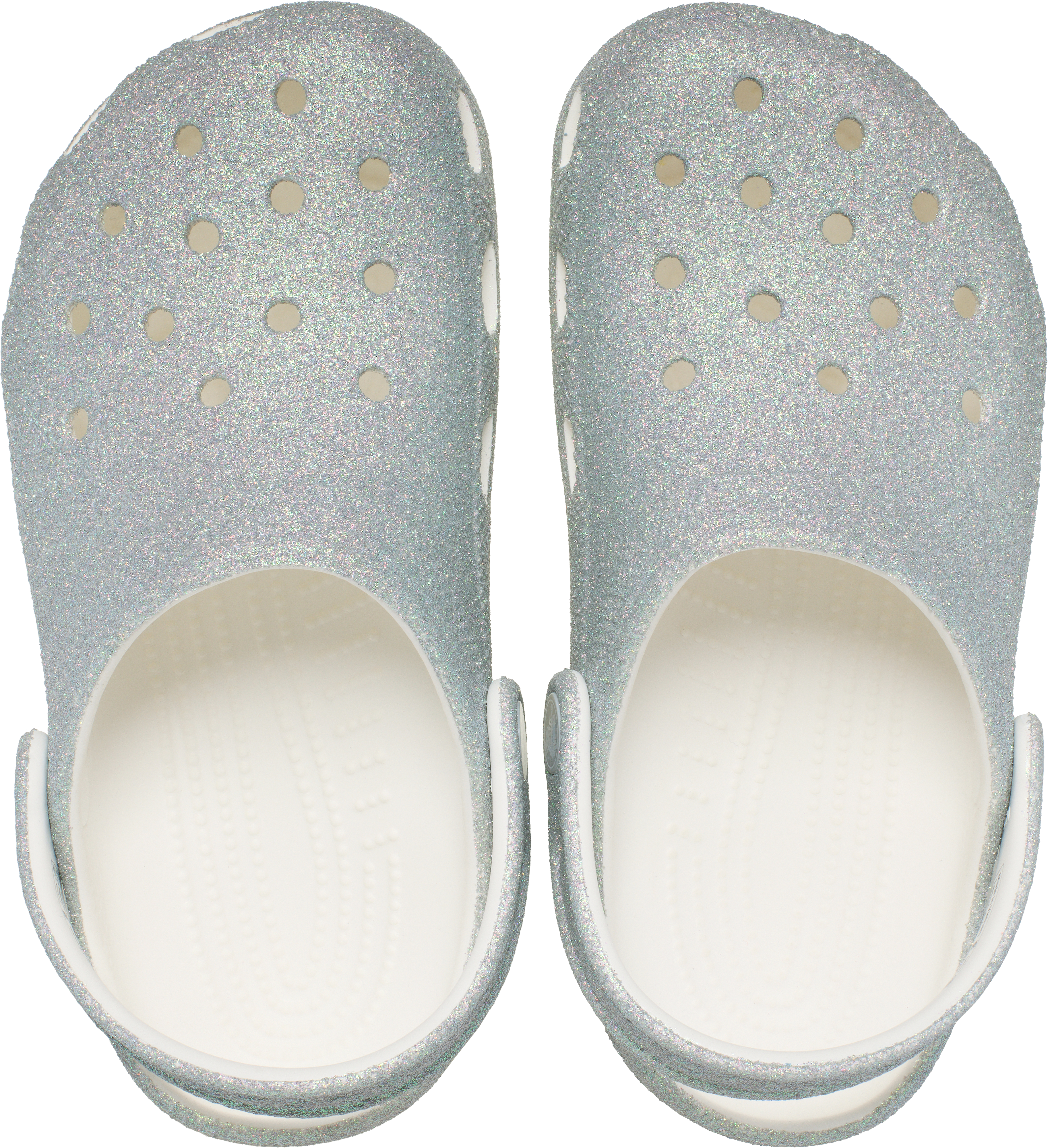 Crocs Classic Iridescent Grade School Girls' "Glitter" Clog