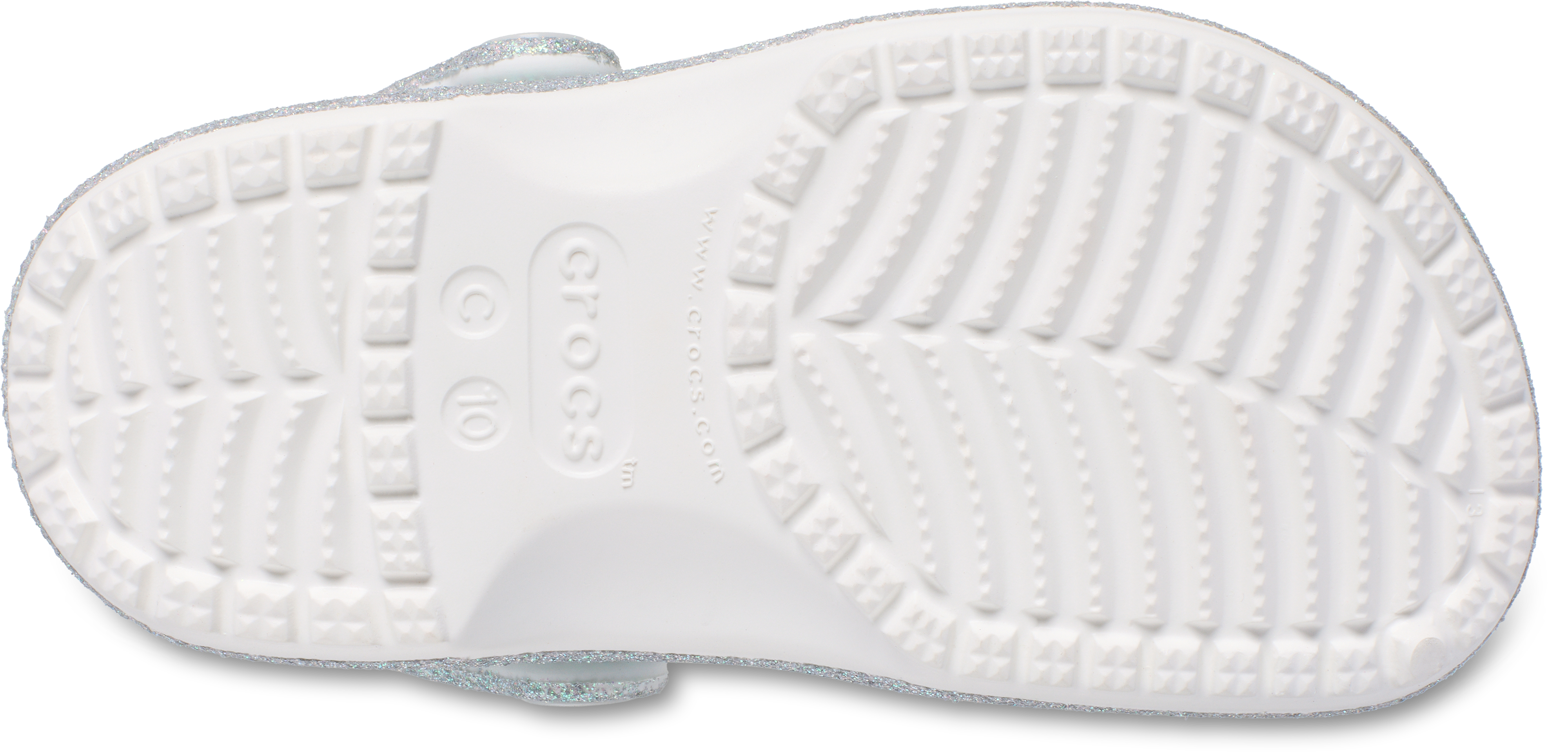 Crocs Classic Iridescent Grade School Girls' "Glitter" Clog