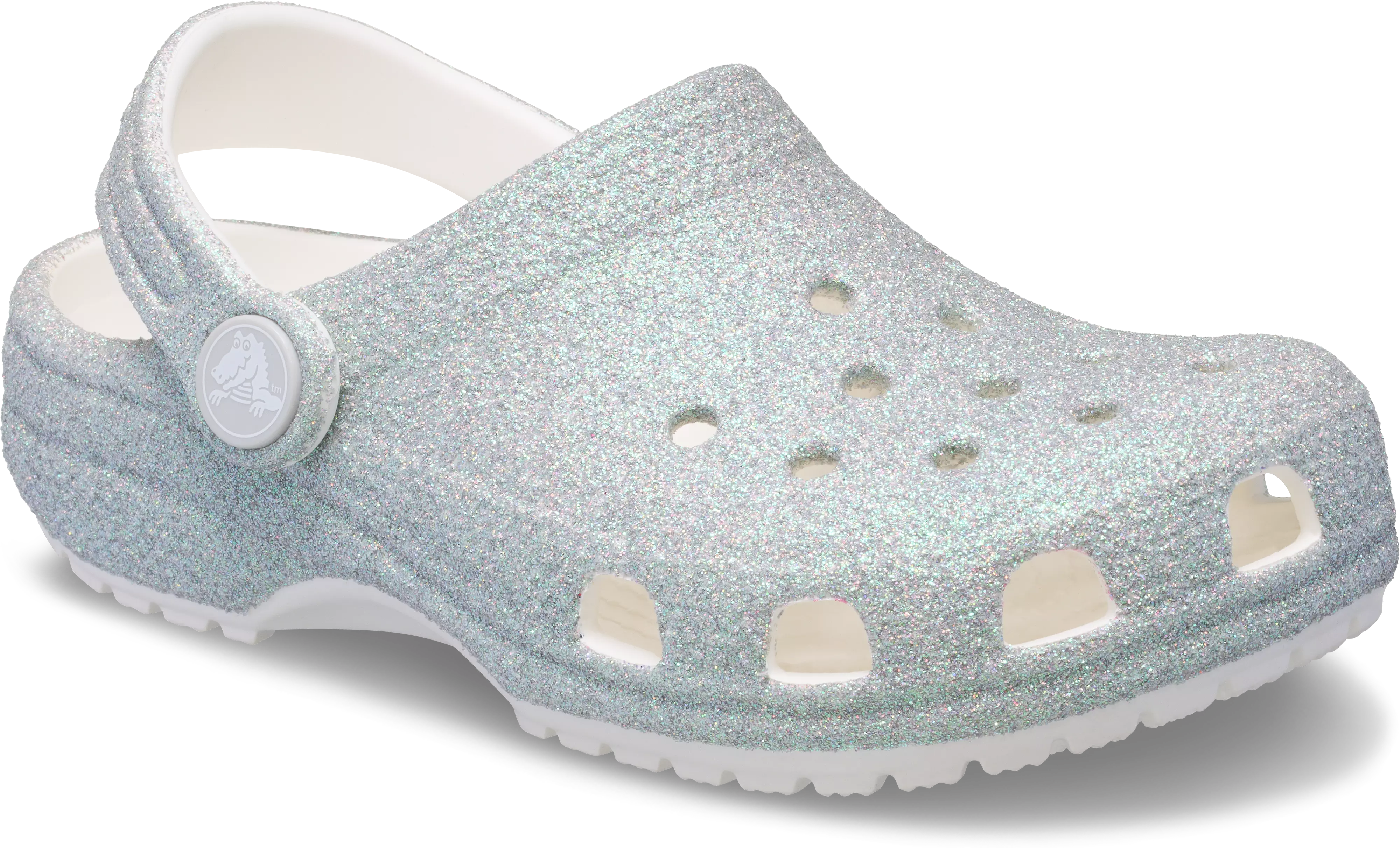 Crocs Classic Iridescent "Glitter" Grade School Girls' Clog - IRIDESCENT