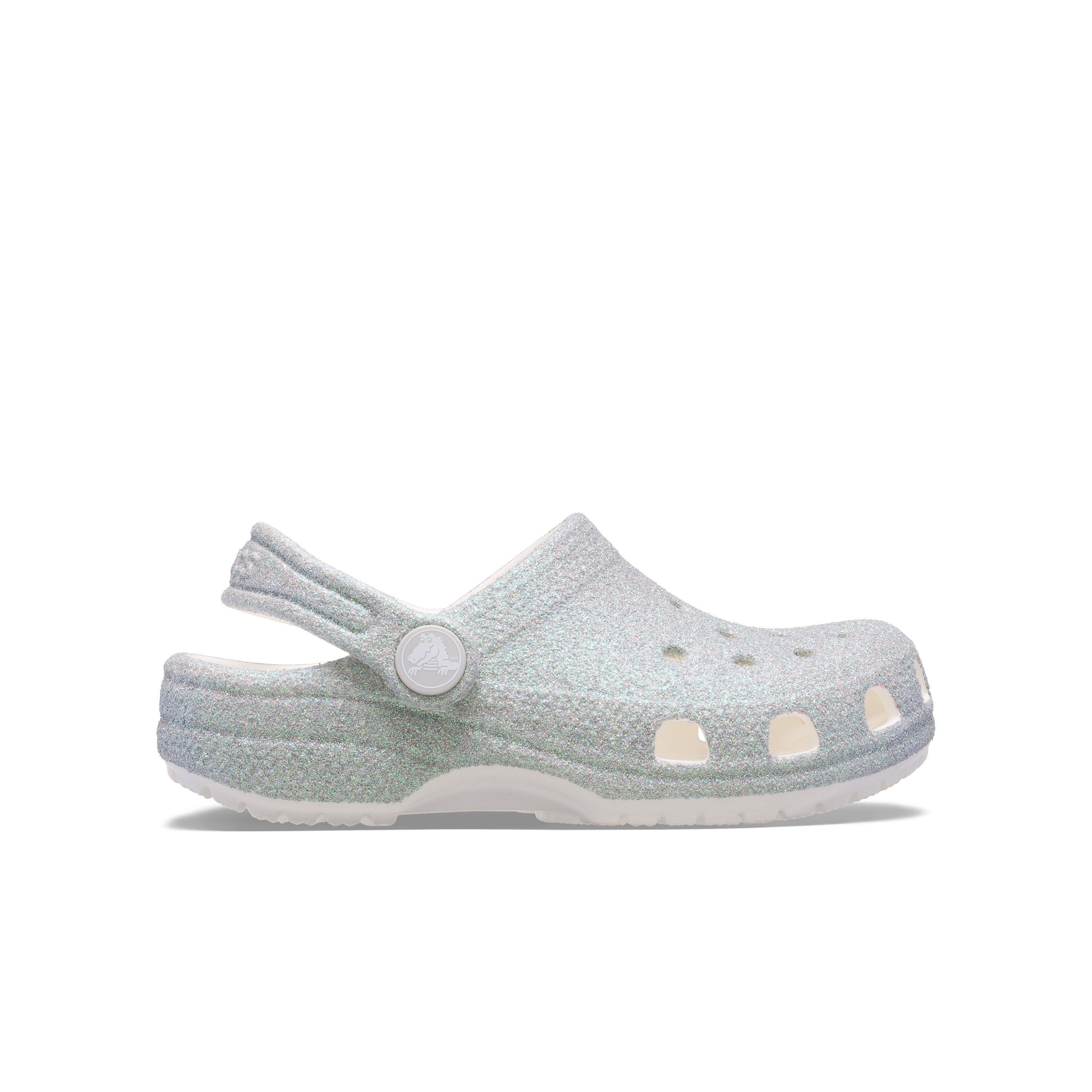 Crocs Classic Iridescent "Glitter" Grade School Girls' Clog - IRIDESCENT