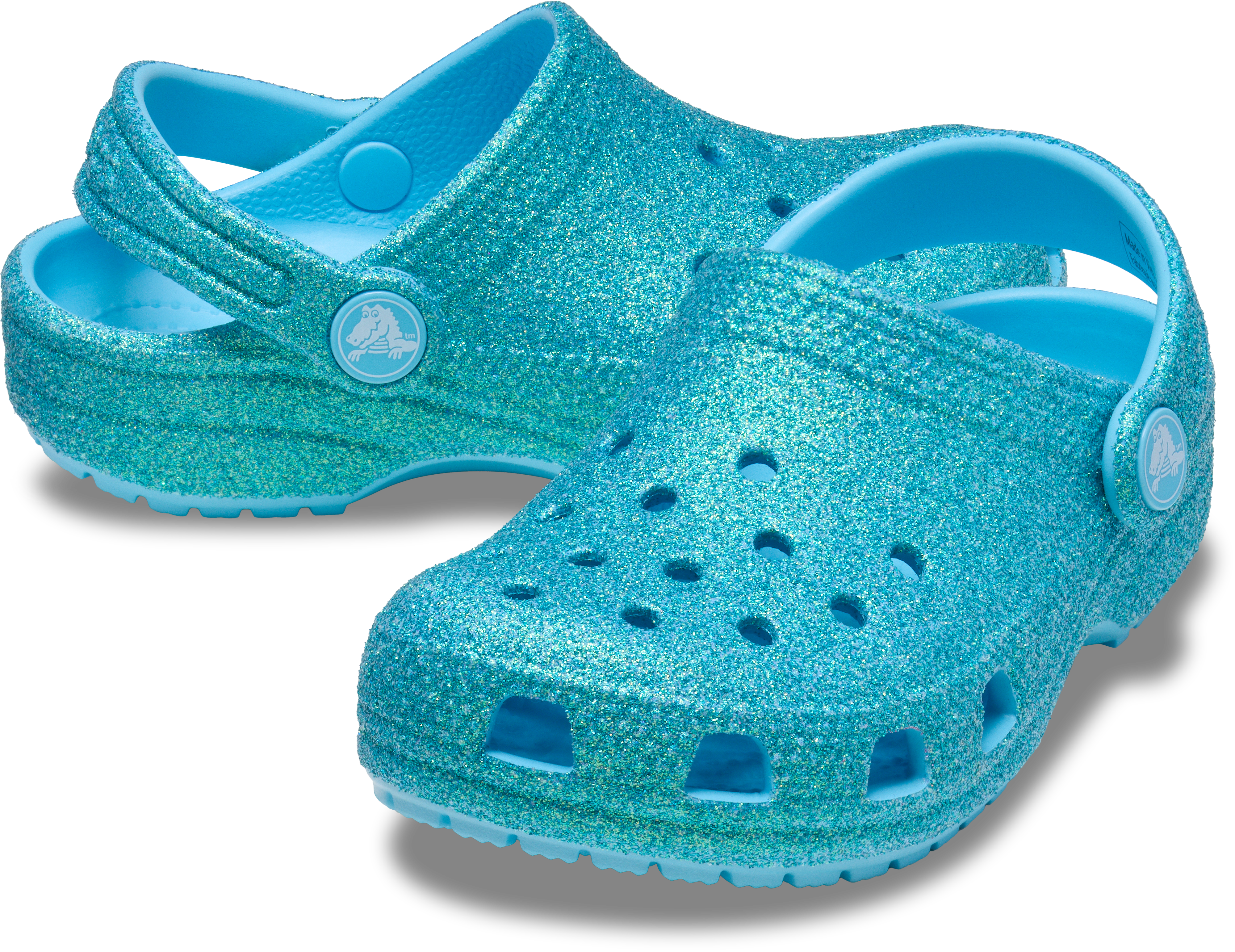 Crocs Classic Iridescent Grade School Girls' "Tint Glass" Clog