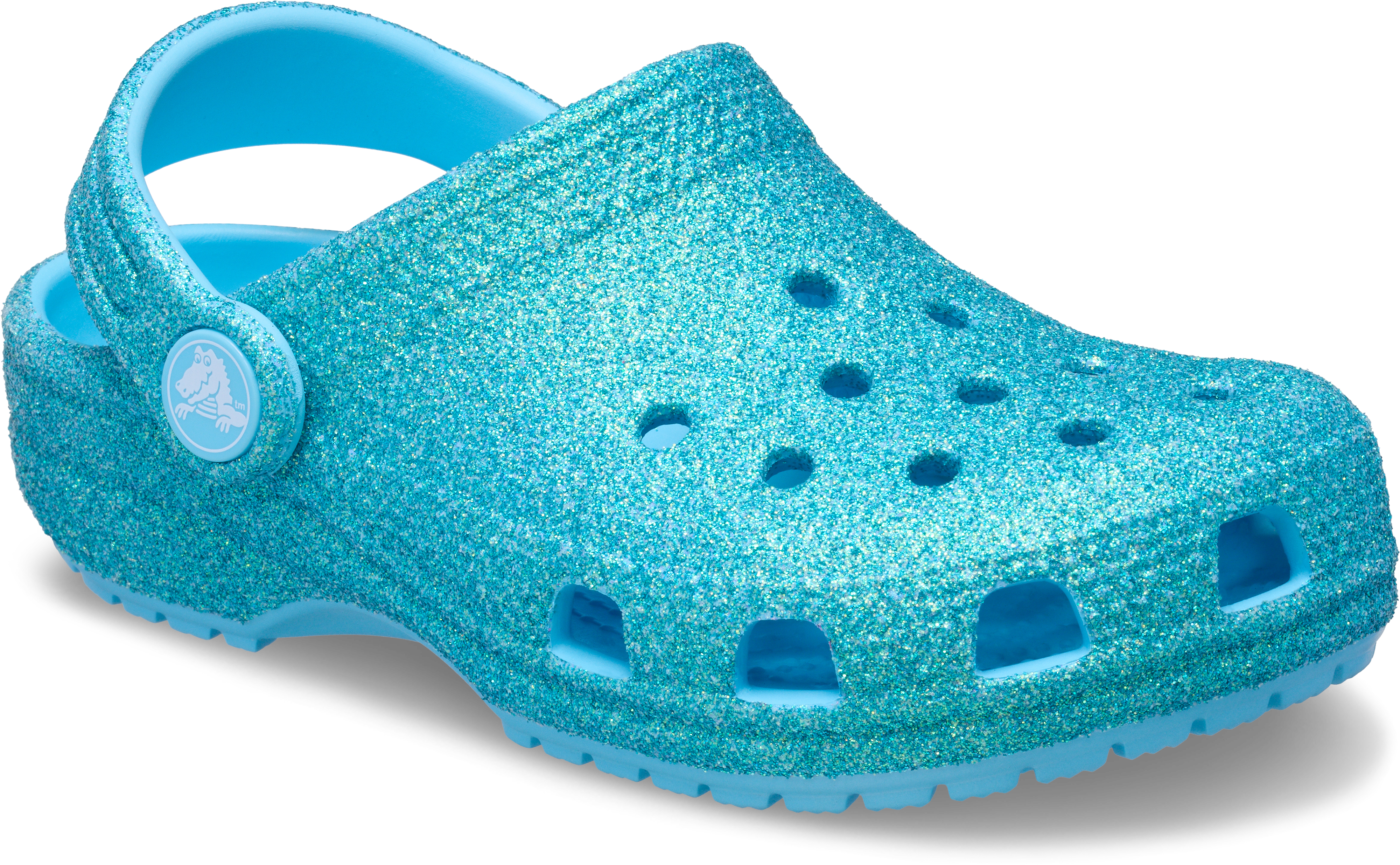 Crocs Classic Iridescent Grade School Girls' "Tint Glass" Clog