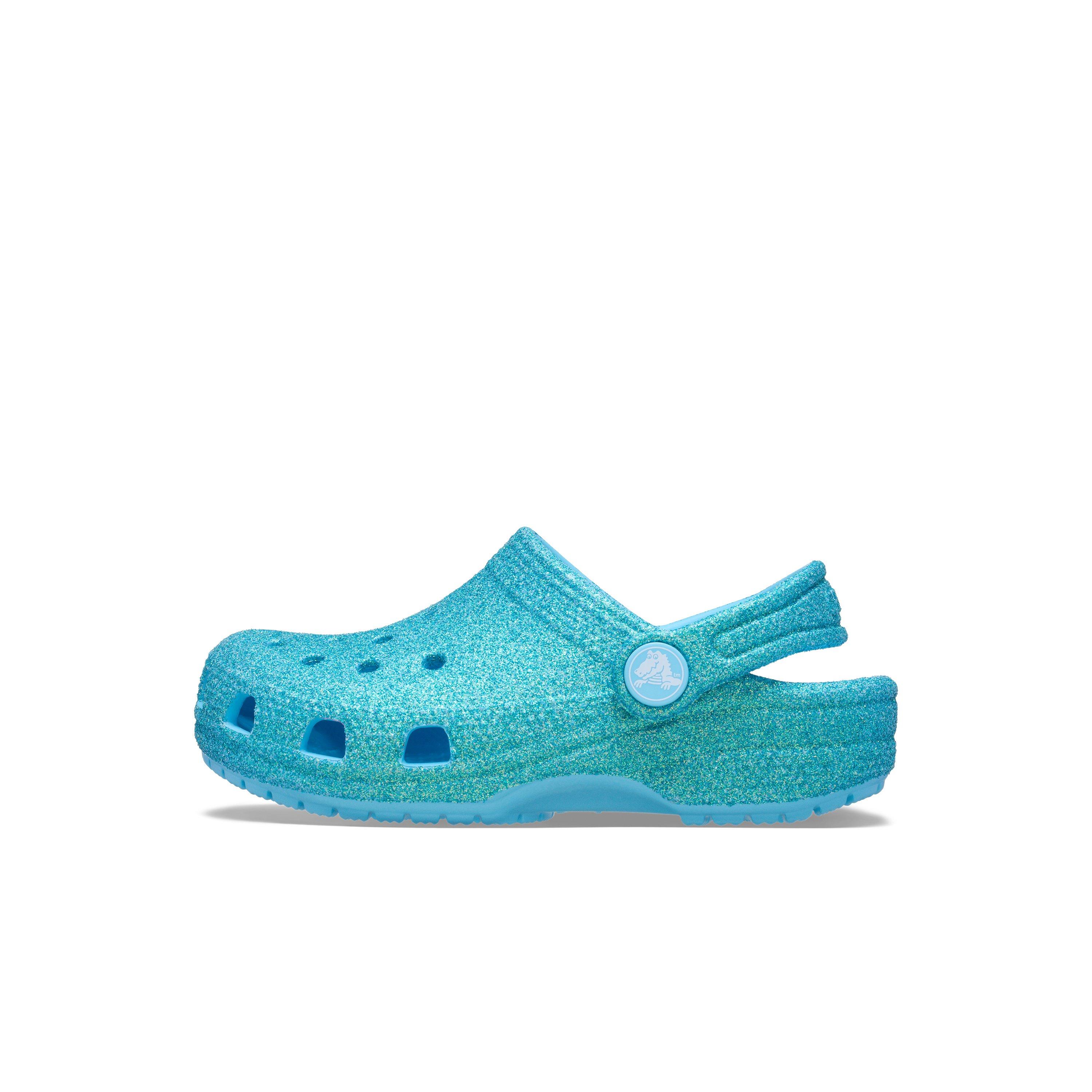 Crocs Classic Iridescent Preschool Girls' "Tint Glass" Clog