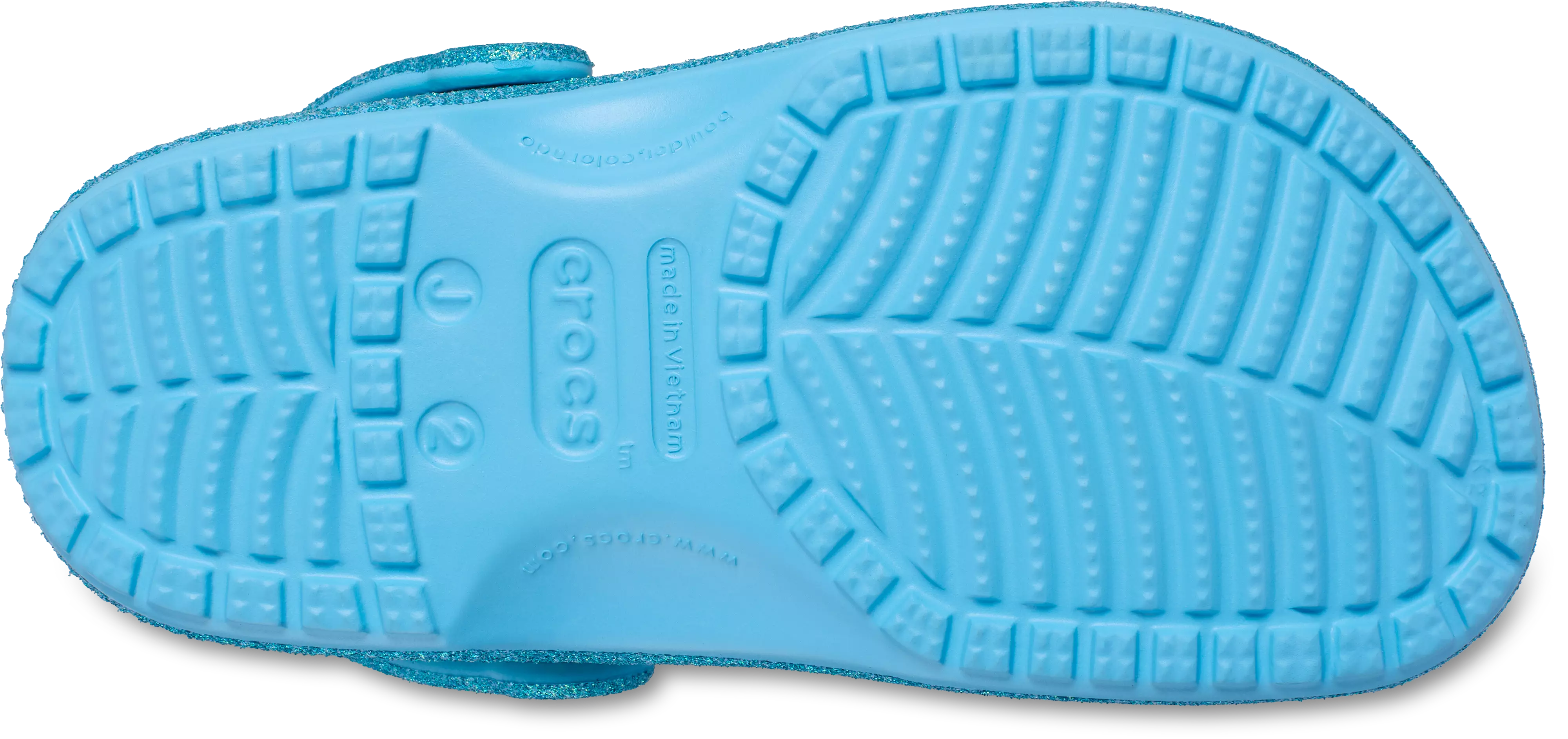 Crocs Classic Iridescent "Tint Glass" Toddler Girls' Clog - IRIDESCENT