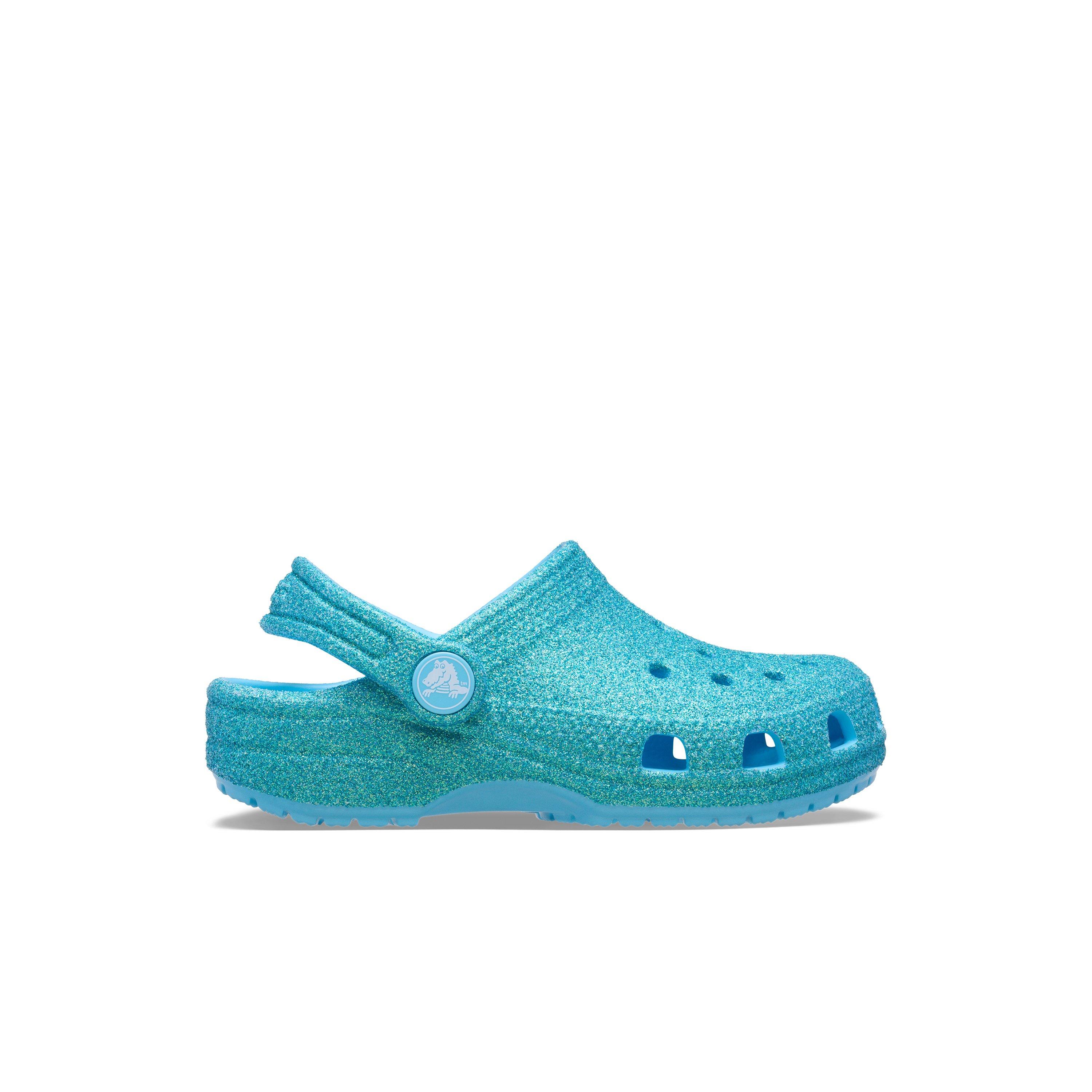 Crocs Classic Iridescent "Tint Glass" Toddler Girls' Clog - IRIDESCENT