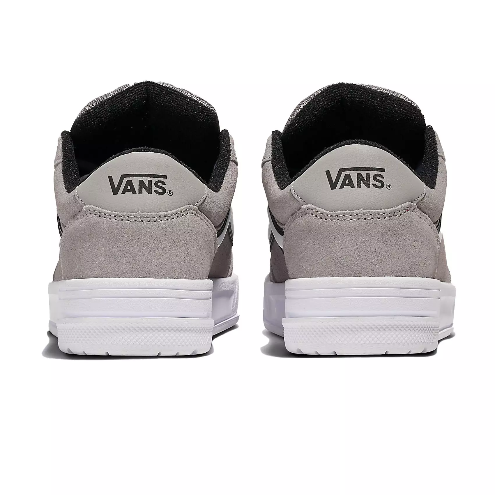 Vans Hylane "Grey/Black" Grade School Boys' Shoe - GREY/BLACK