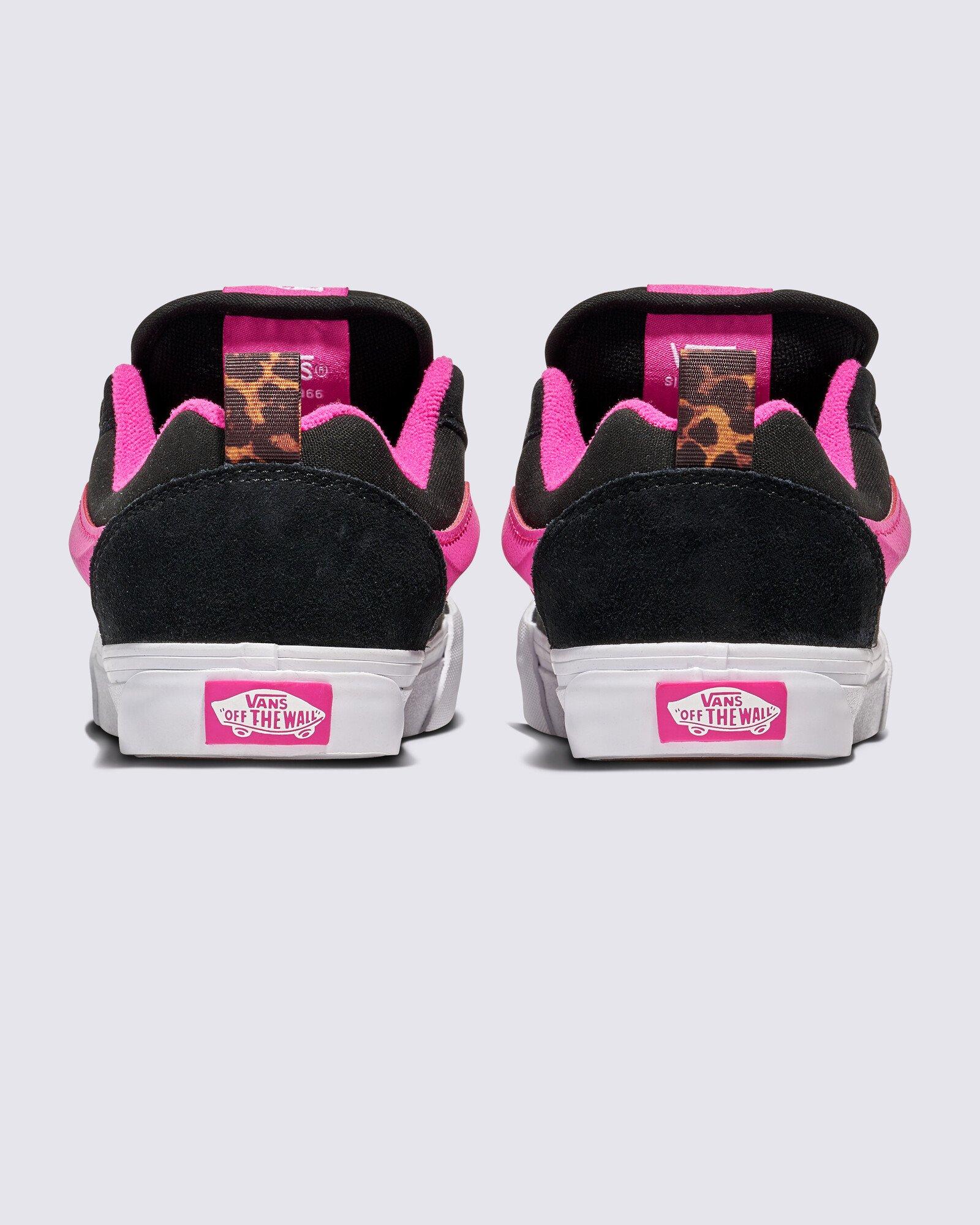 Vans Knu Skool Grade School Girls' "Black/Pink" Shoe