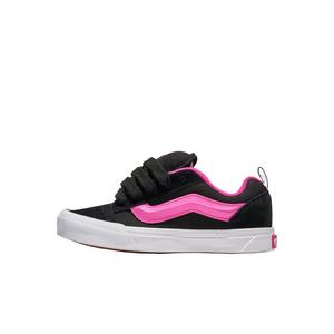 Vans Knu Skool "Black/Pink" Preschool Girls' Shoe