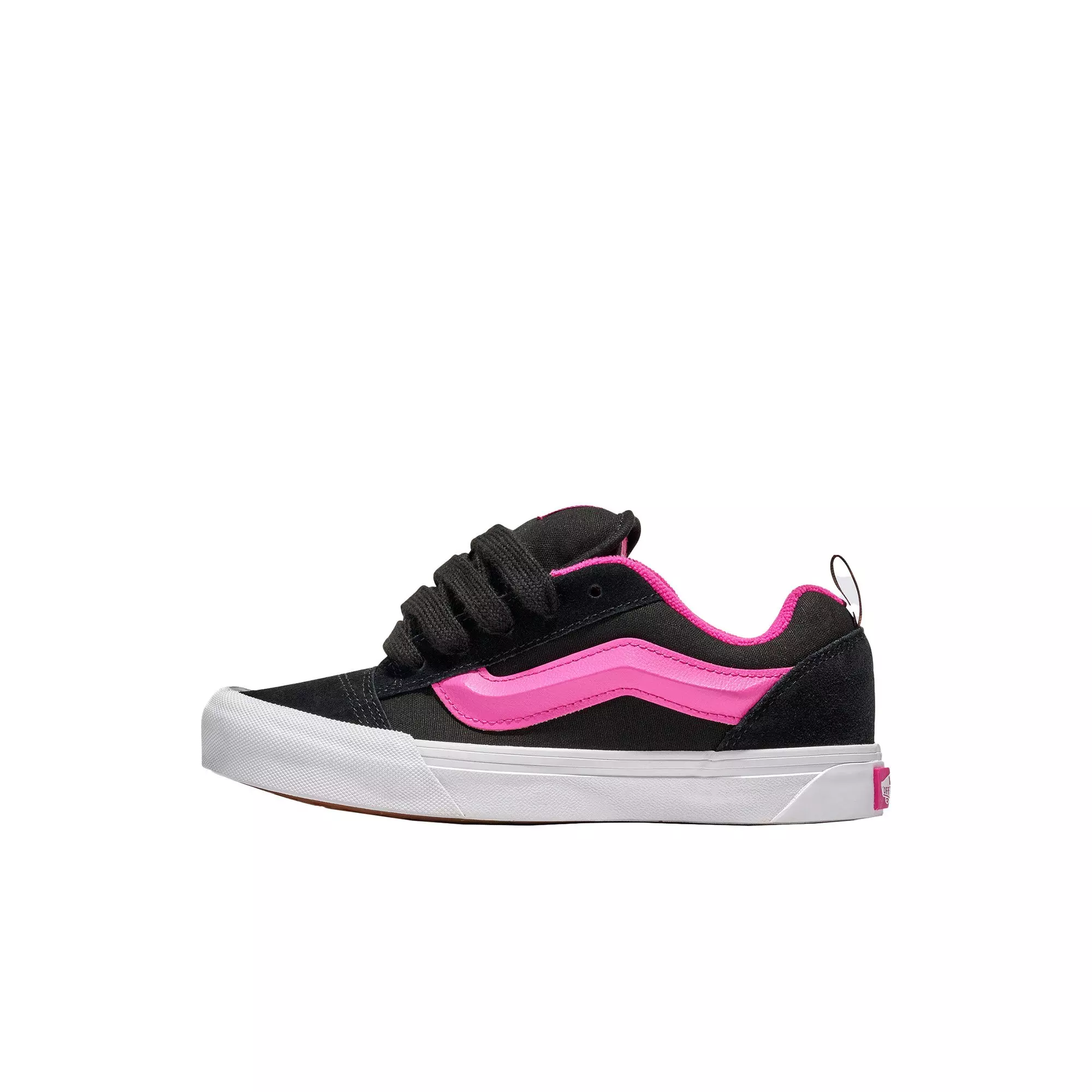 Vans Knu Skool "Black/Pink" Toddler Girls' Shoe - BLACK/PINK