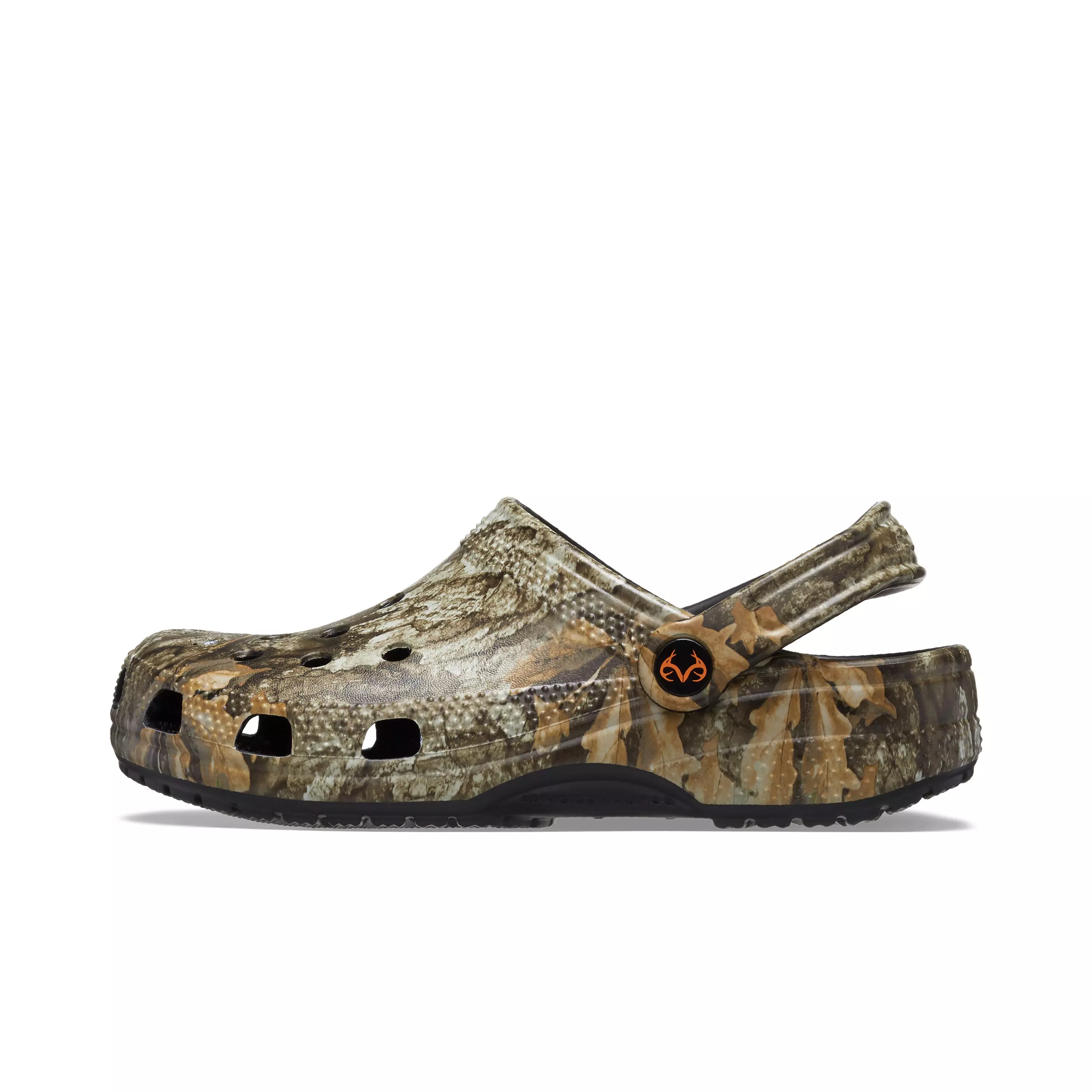 Crocs Classic "RealTree" Unisex Clog - GREEN/BLACK