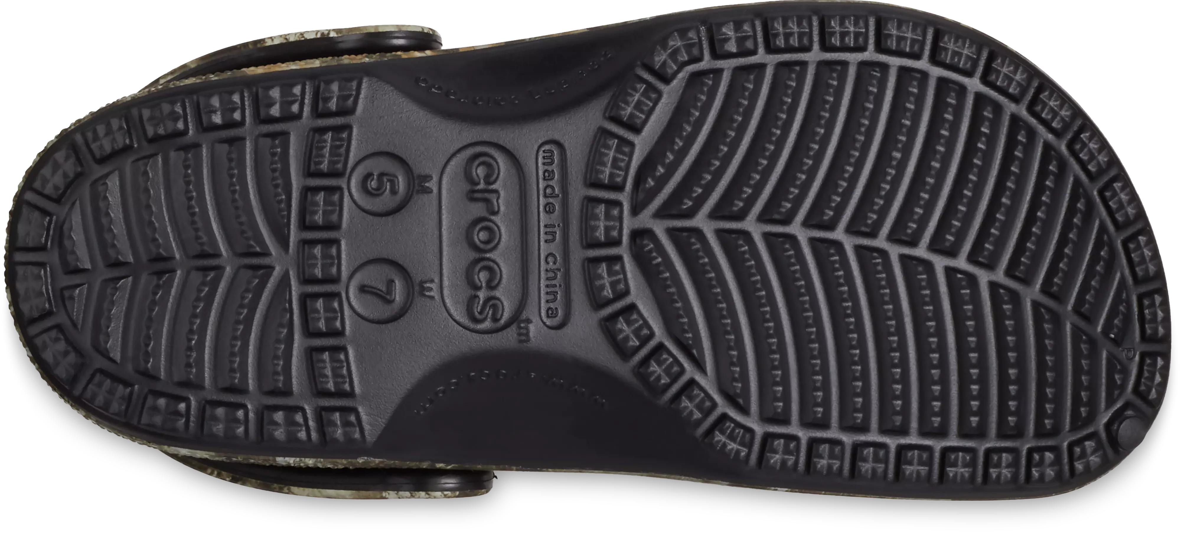 Crocs Classic "RealTree" Unisex Clog - GREEN/BLACK